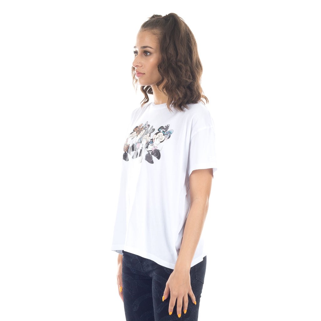 Marcelo Burlon Womens Minnie Mouse Quartet Tee White - 2