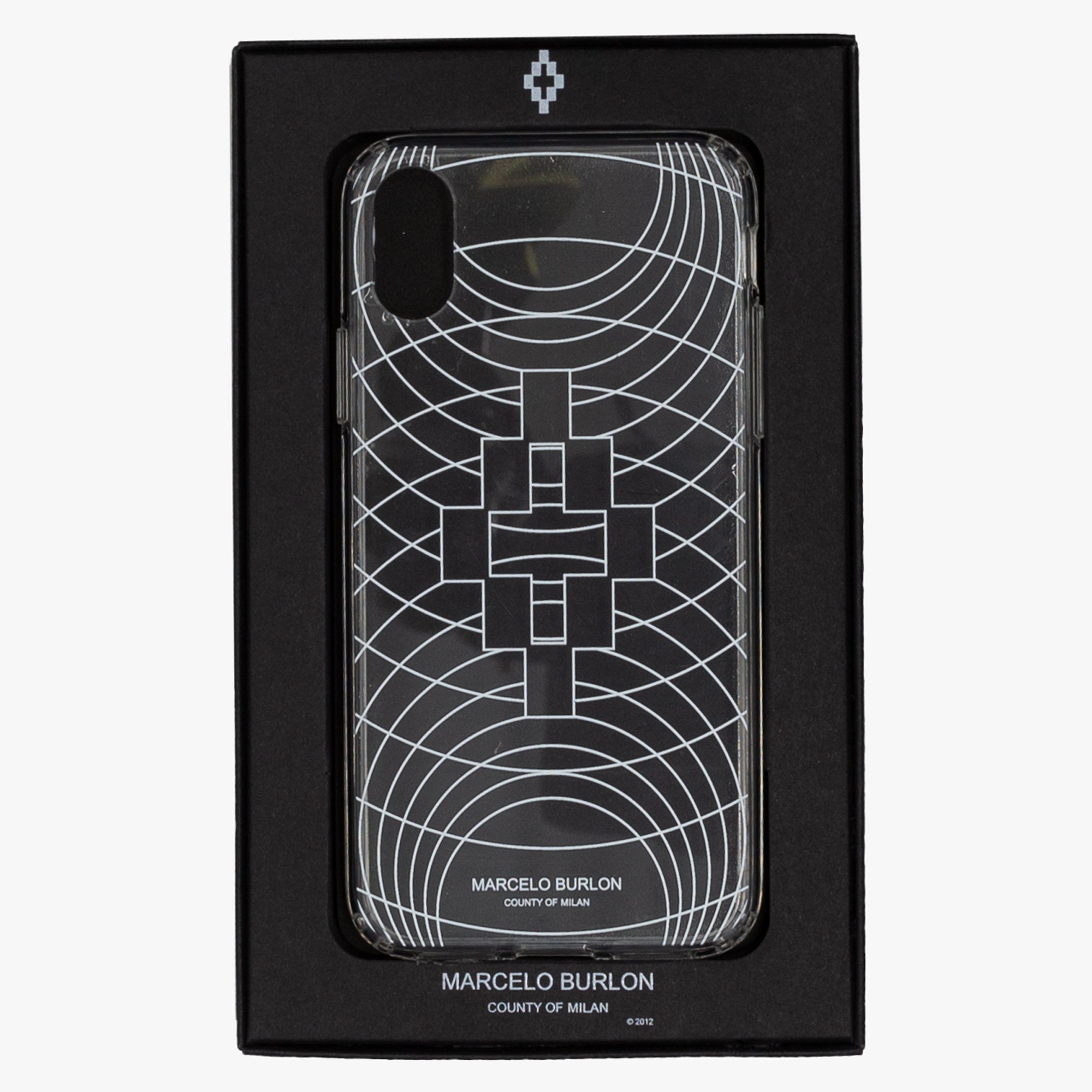 マルセロ・ブロン作「County of Milan」ワイヤーフレーム iPhone XS
