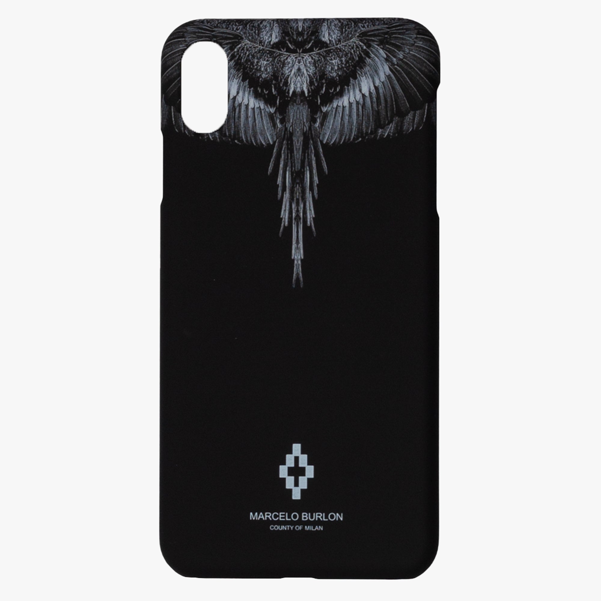 Marcelo Burlon Black Wings iPhone XS MAX Case Black - 1