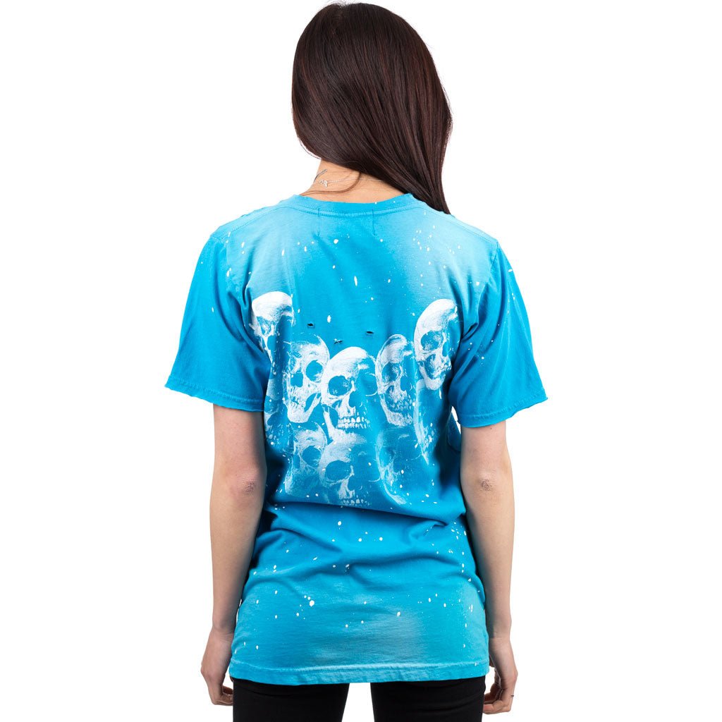 Dom Rebel Amigos Paint Splatter T-Shirt Blue - 5