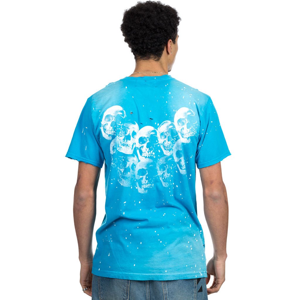Dom Rebel Amigos Paint Splatter T-Shirt Blue - 6