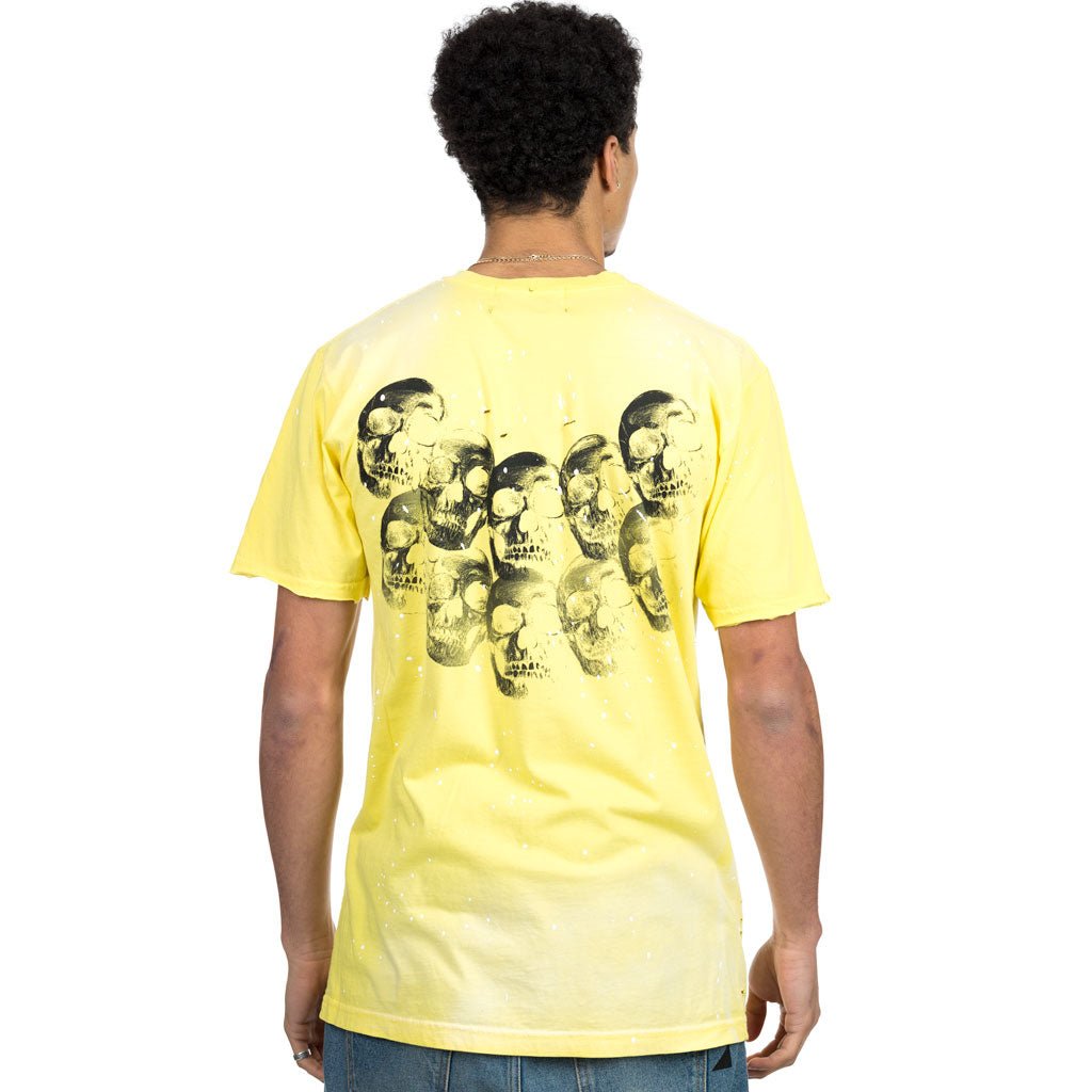 Dom Rebel Amigos Paint Splatter T-Shirt Yellow - 5