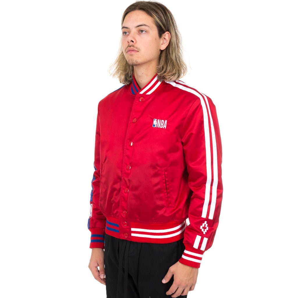 Marcelo Burlon NBA Letterman Jacket Red - 2