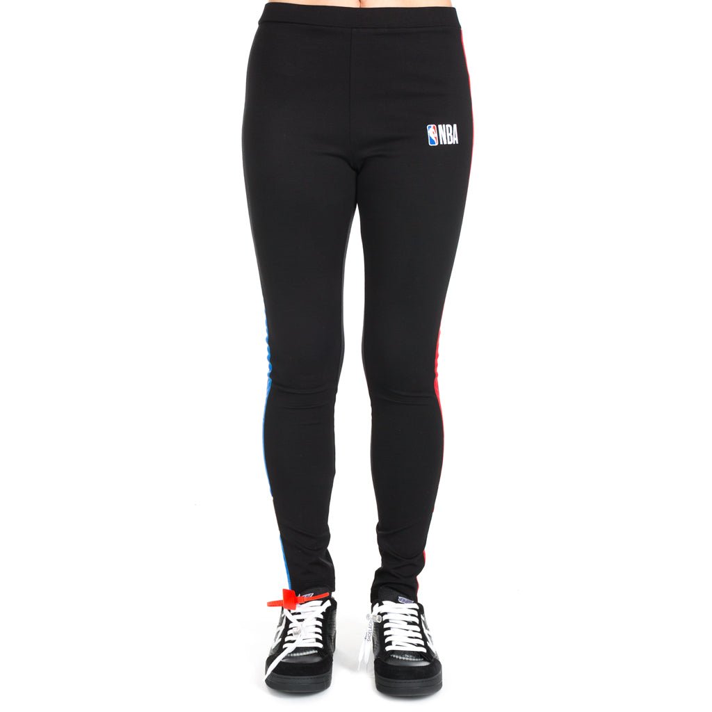Marcelo Burlon Womens NBA Band Leggings Black - 1