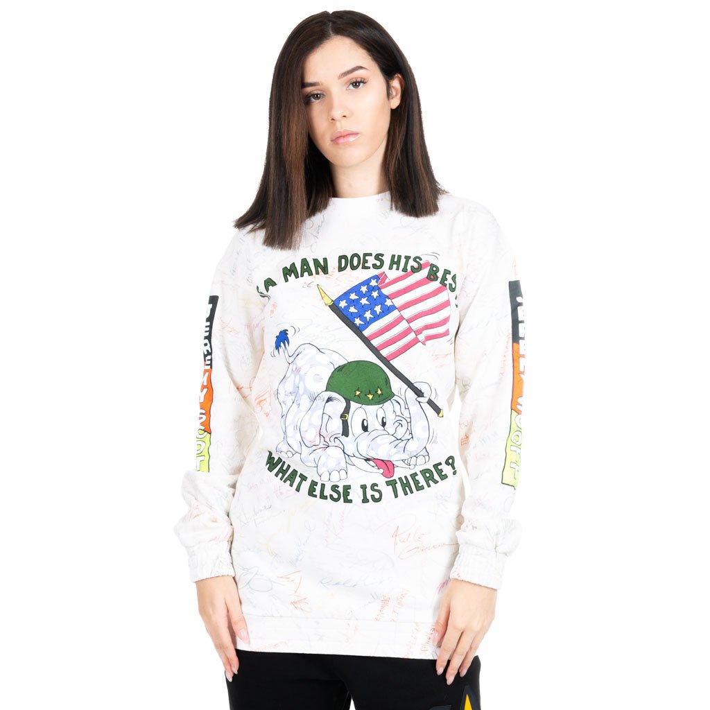 Jeremy Scott Do Your Best Dress Off White - 1