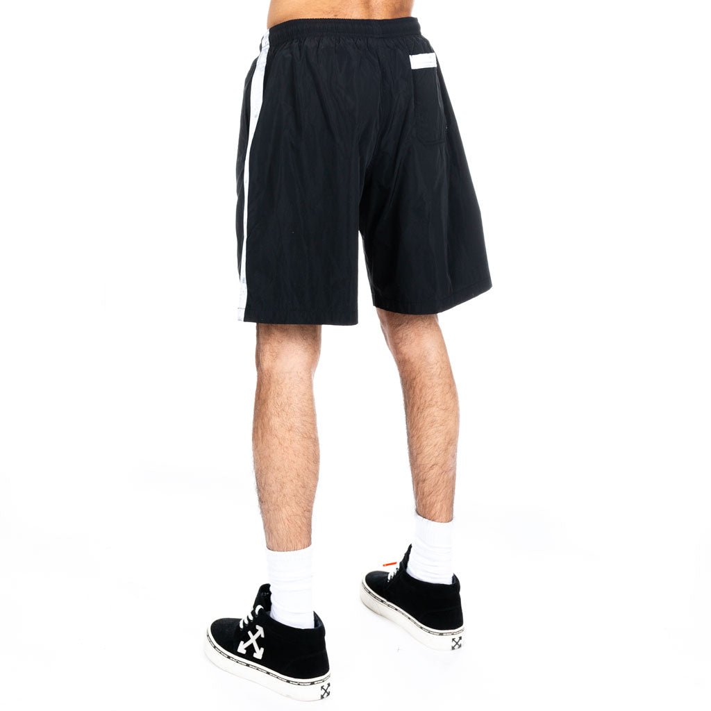 Marcelo Burlon Crosstape Boardshorts Black - 2
