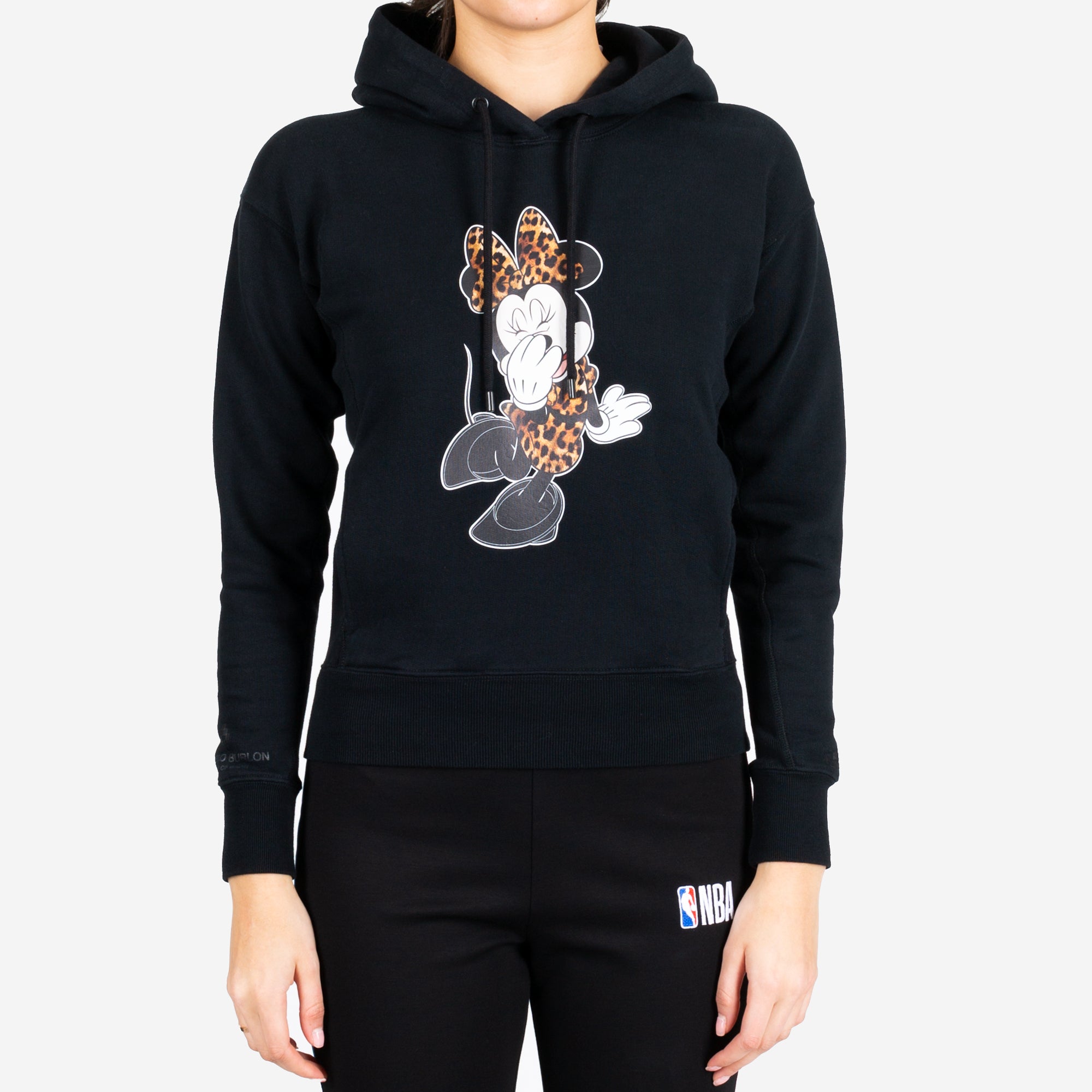 Photo of Marcelo Burlon Womens Minnie Mouse Leopard Hoody - 1