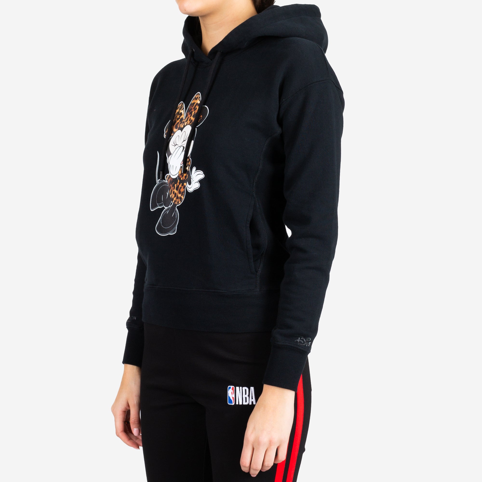 Marcelo Burlon Womens Minnie Mouse Leopard Hoody