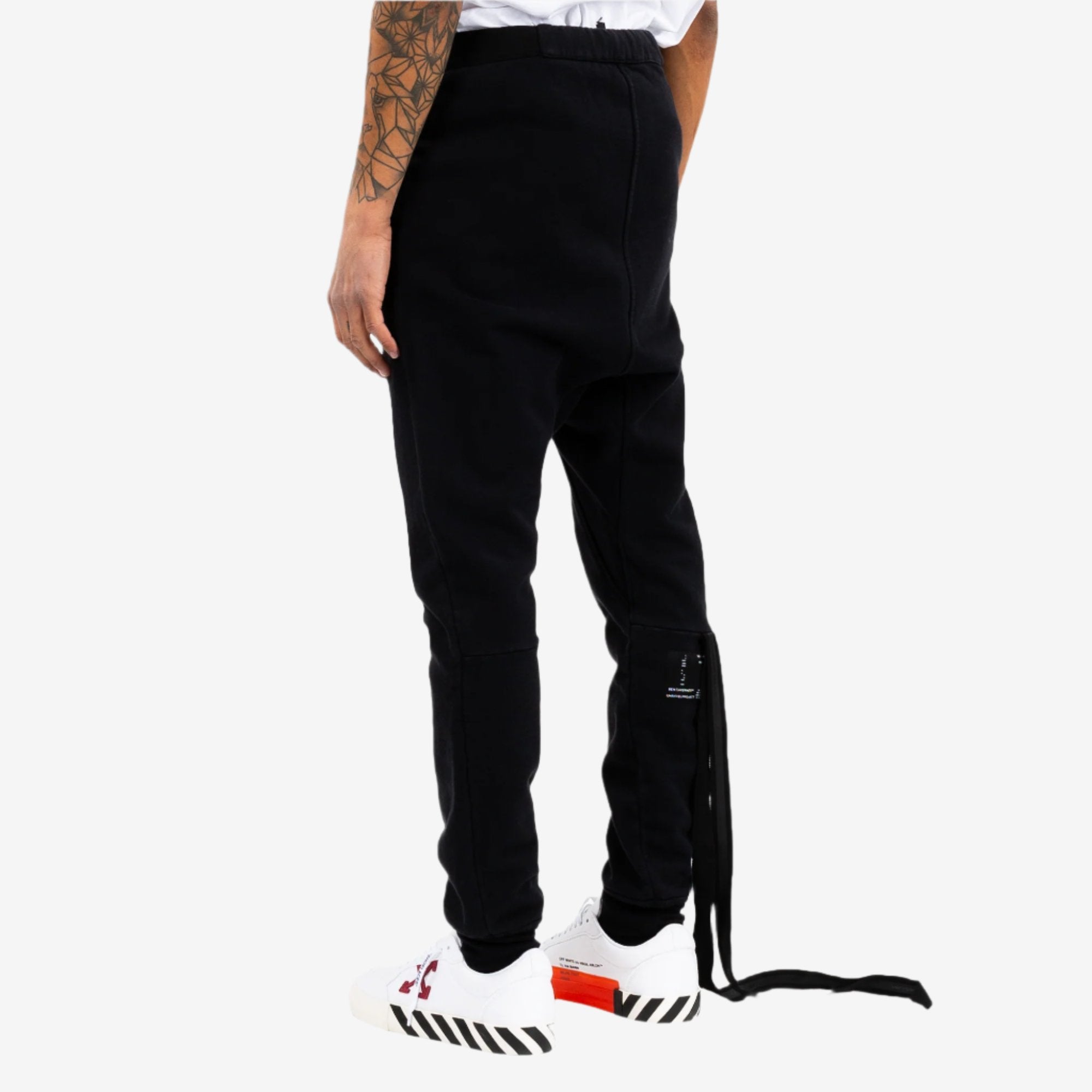 Unravel Tattoo Brush Low Sweatpants Black - 2