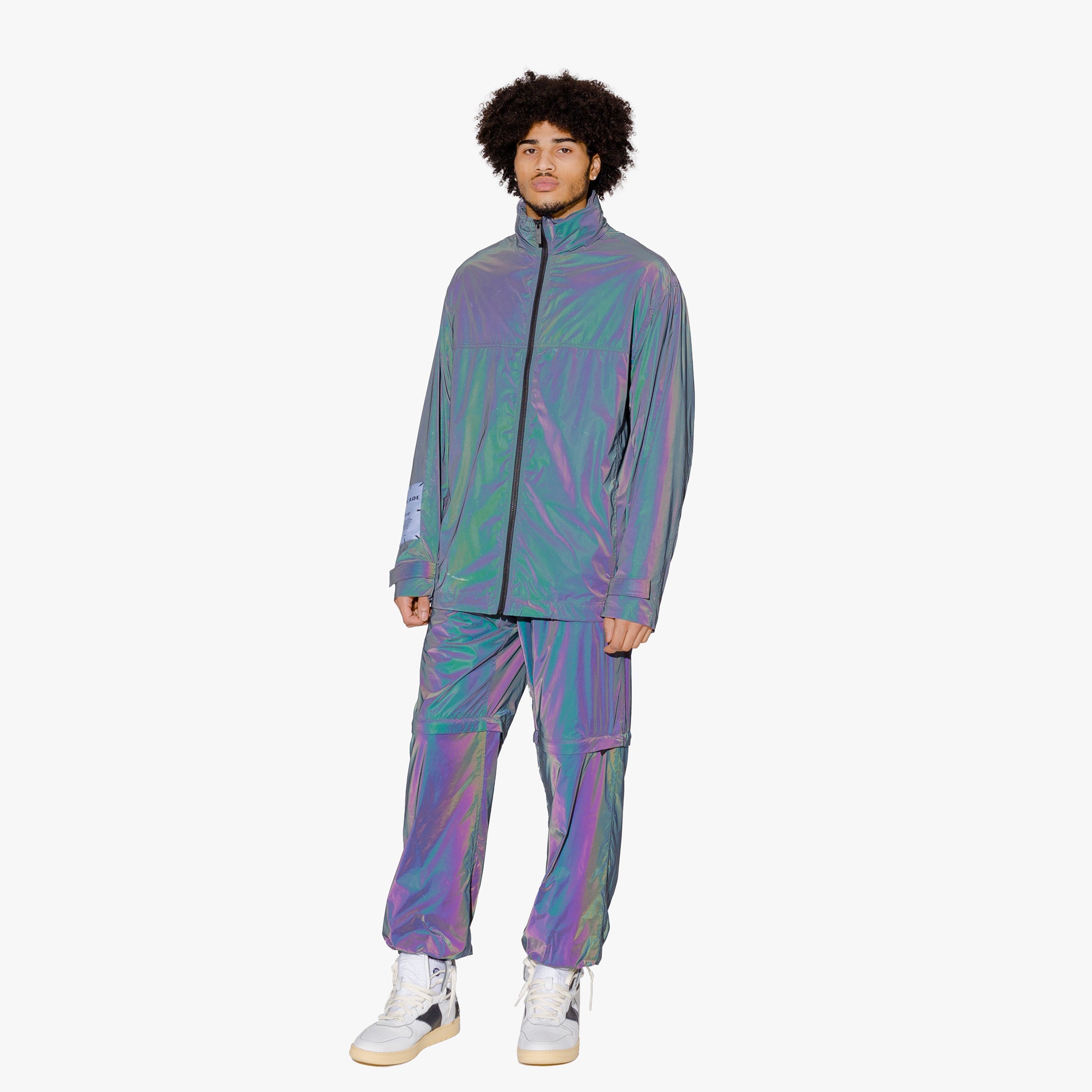 Alexander McQueen McQ Flashy Windbreaker Black - 8