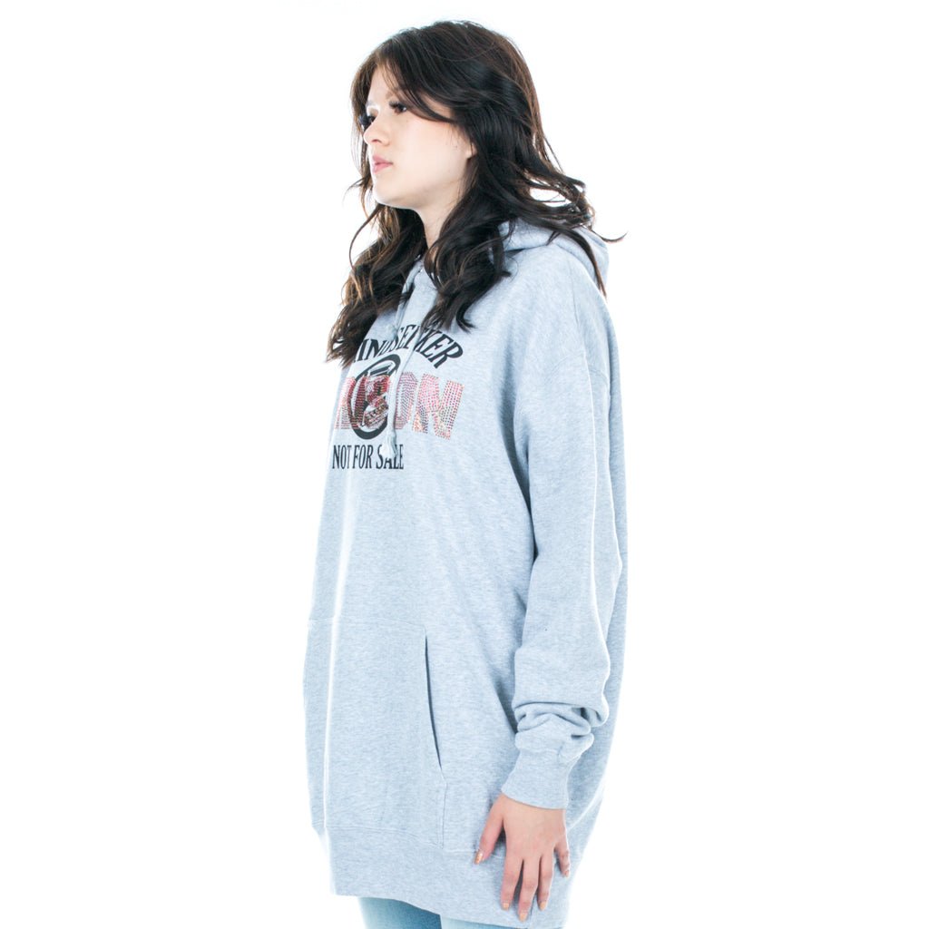 Mindseeker Prison Rhinestone Hoody Grey - 5