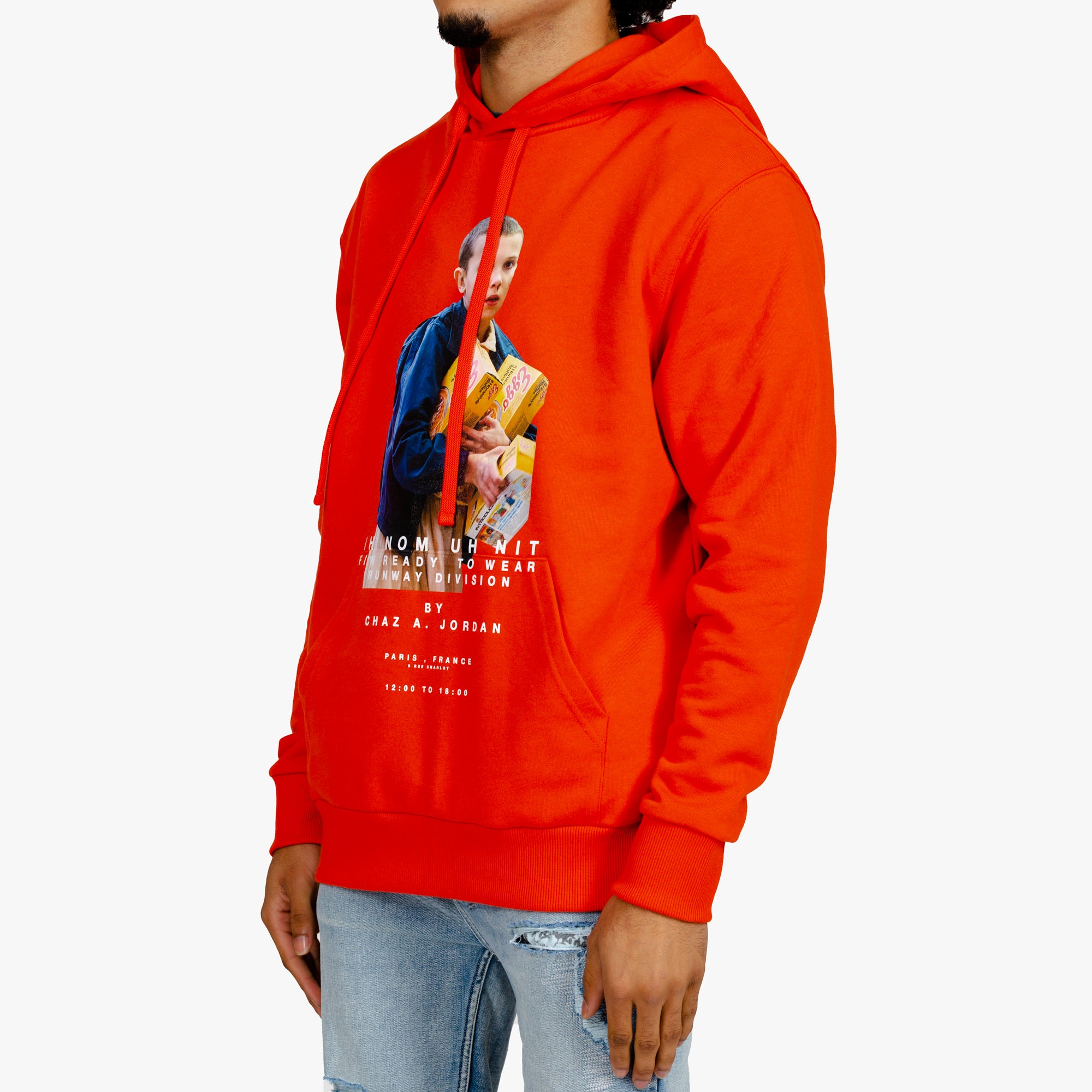 Ih Nom Uh Nit El Eggos Hoodie Red - 2