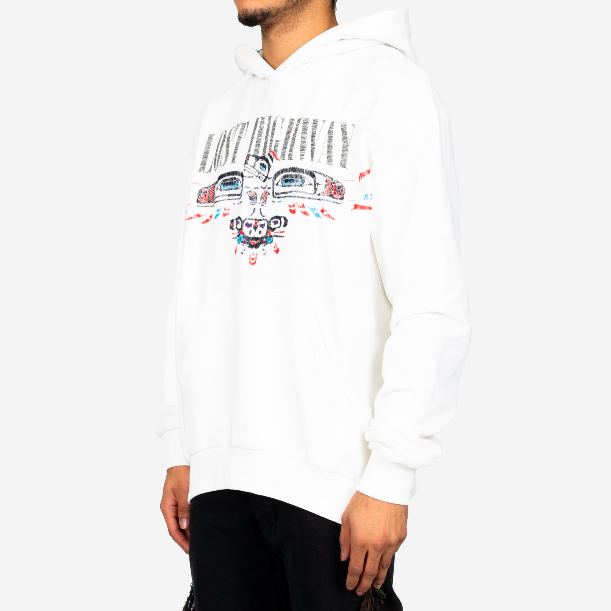 Alchemist Lost Highway Tweed Hoody Cream - 2