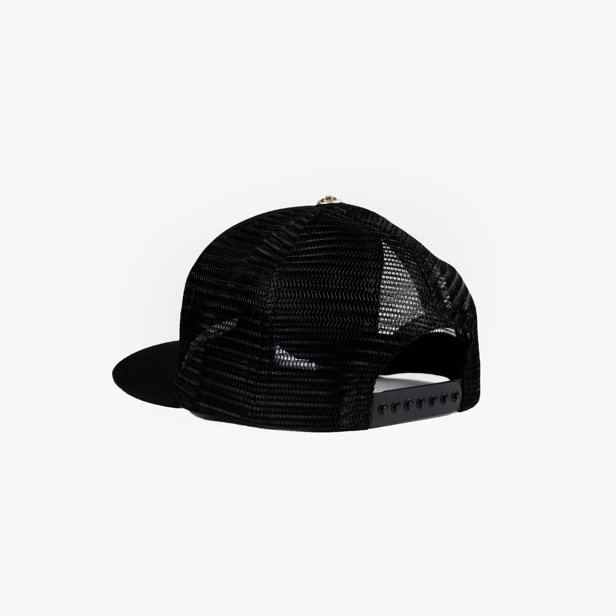Photo of Chrome Hearts CH Patch Black Trucker Cap - 4