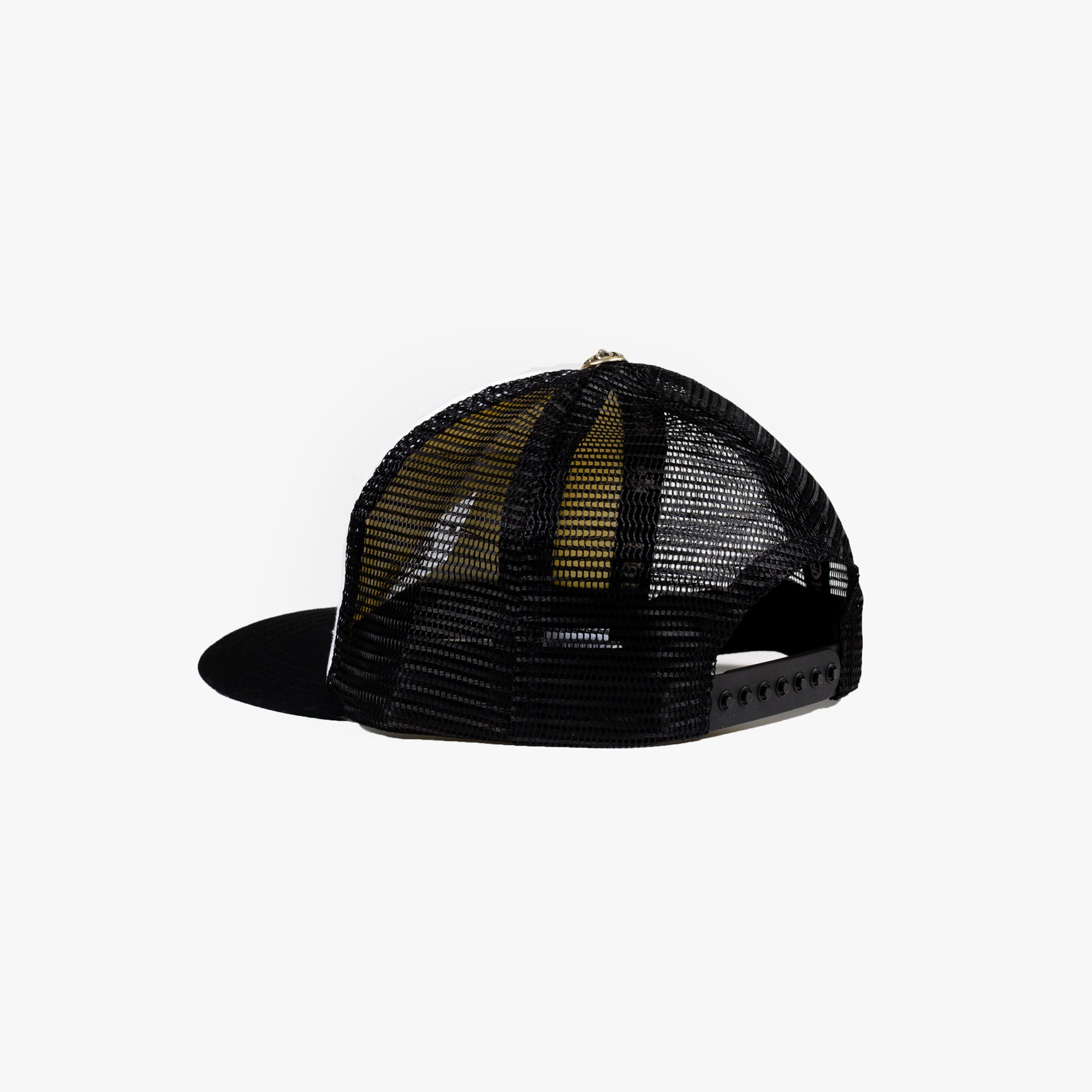 Chrome Hearts FCK Patch White/Black Trucker Cap Black - 4