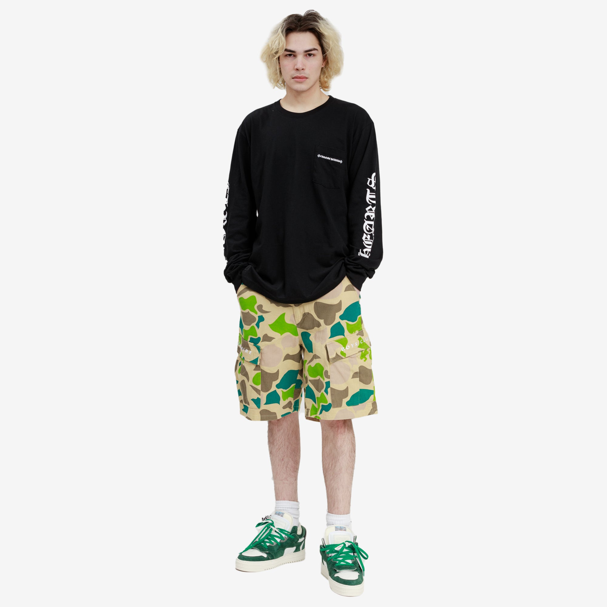 Billionaire Boys Club Camo Print Field Shorts Camouflage - 2