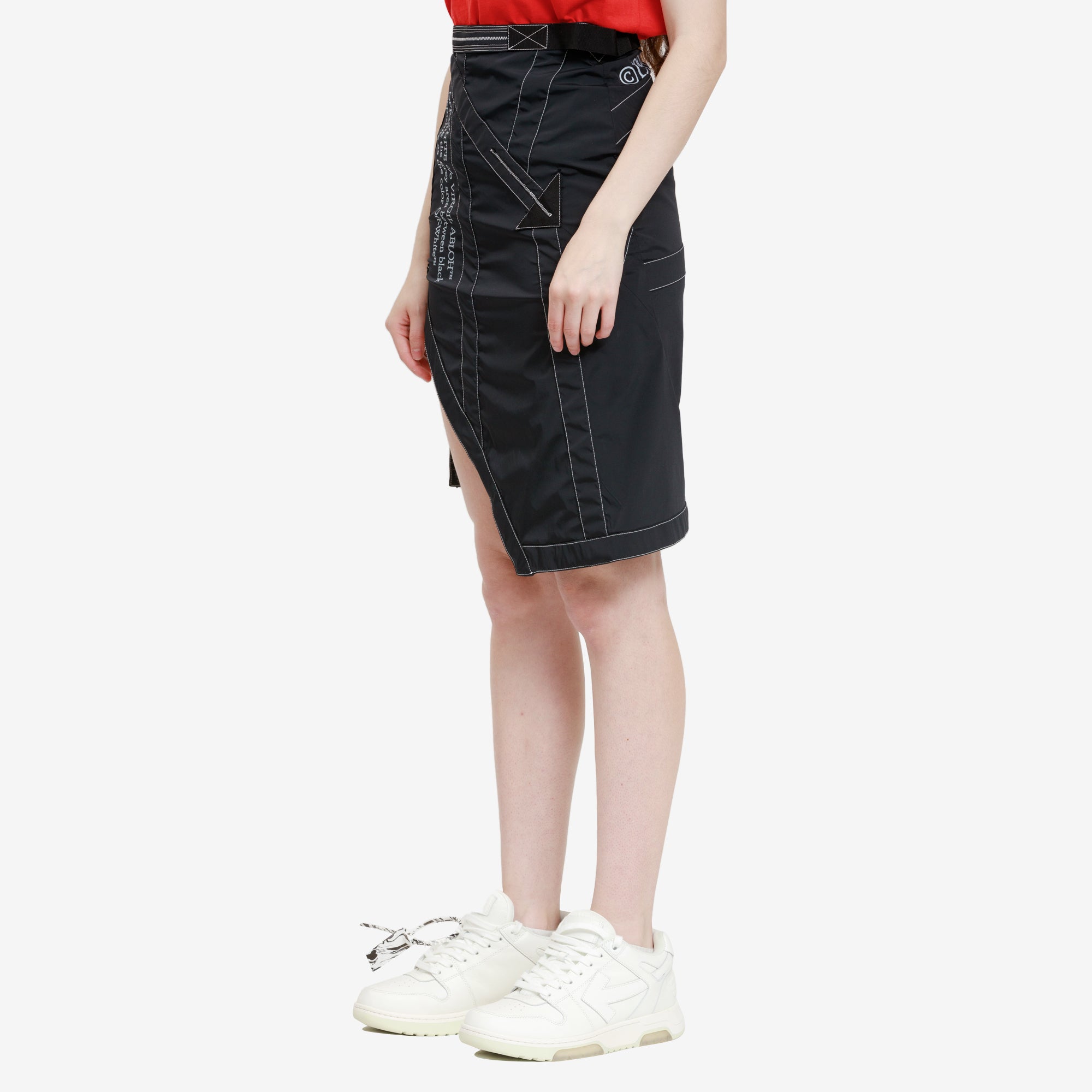 Photo of Off - White Womens Nylon Parachute Skirt - 3