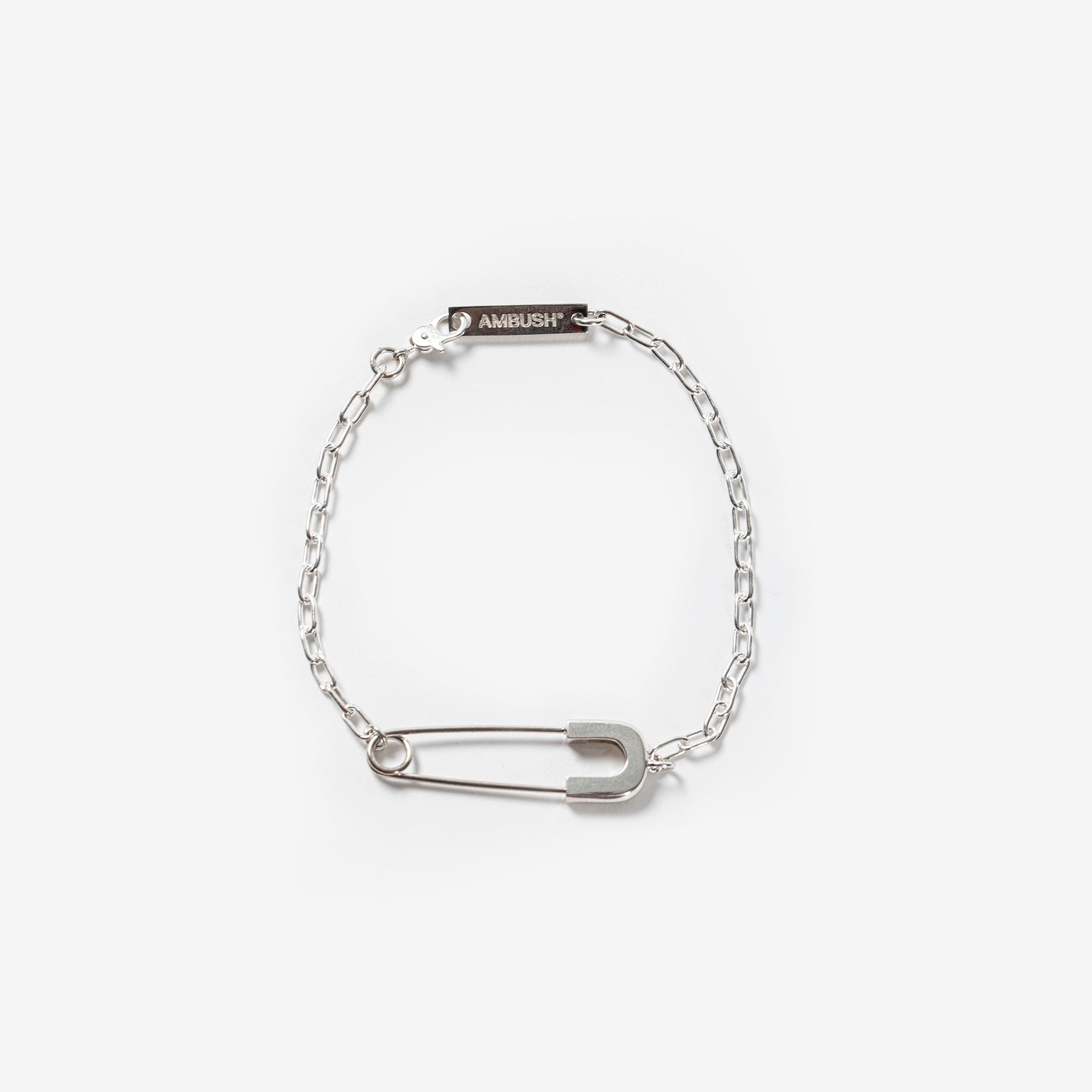 House of Harlow 1960 Silver Safety Pin Stack Bracelet