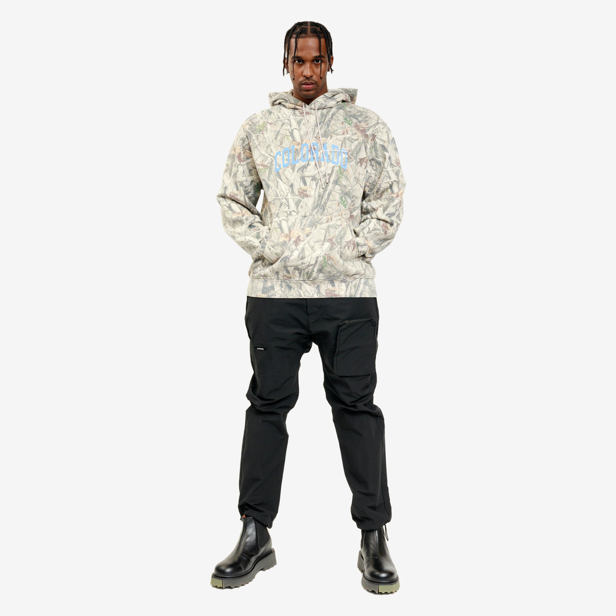 StampdLA Terrain Camo Hoodie Leaf Camo - 2