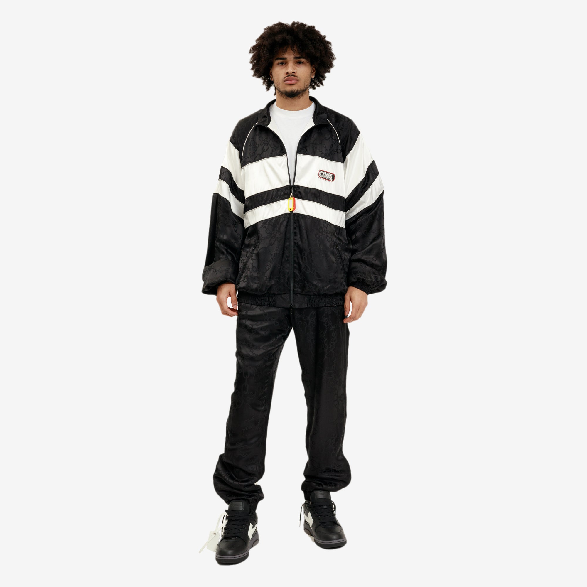 COOL T.M 80's Silk Track Pants