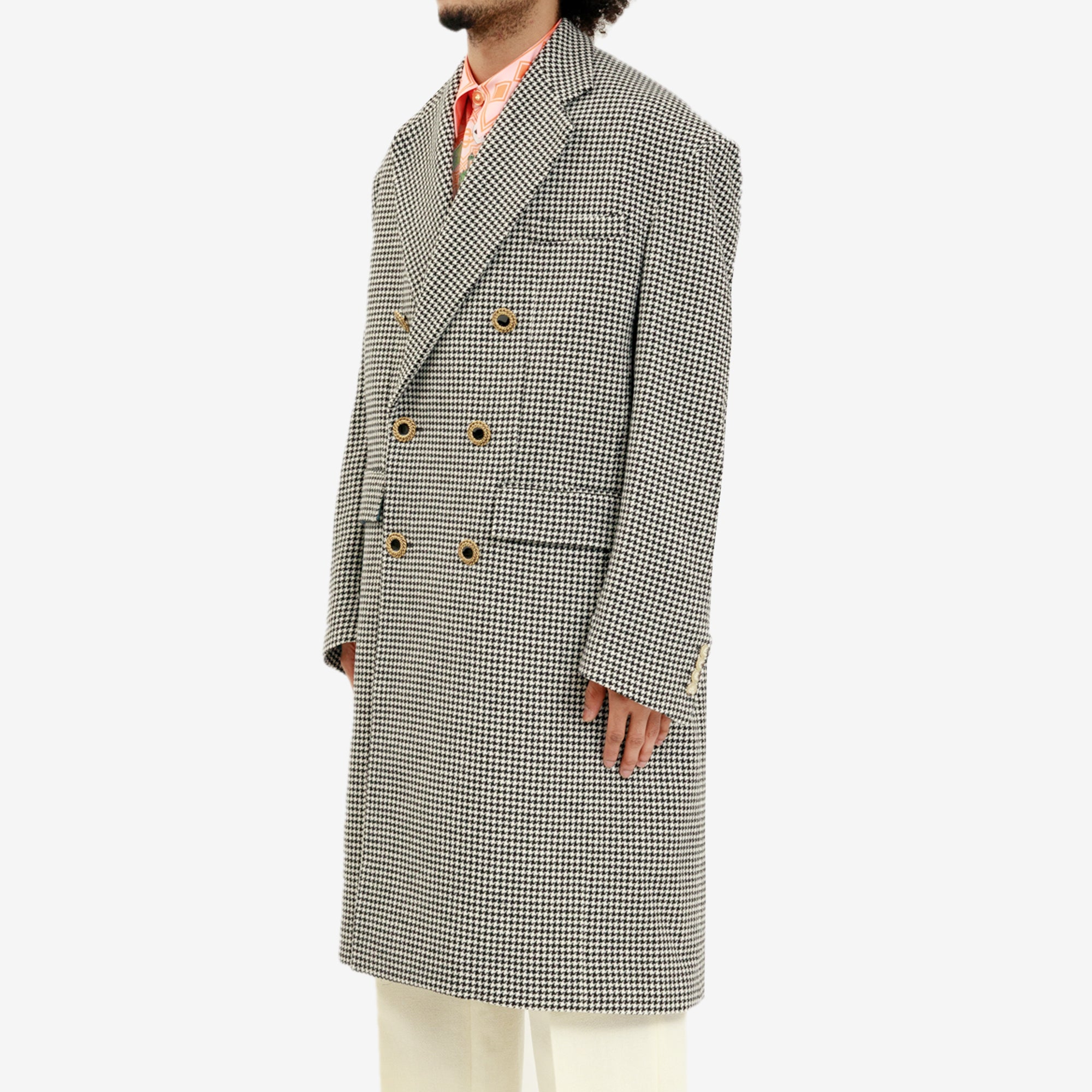 COOL T.M Oversize Grandpa Coat Black - 3