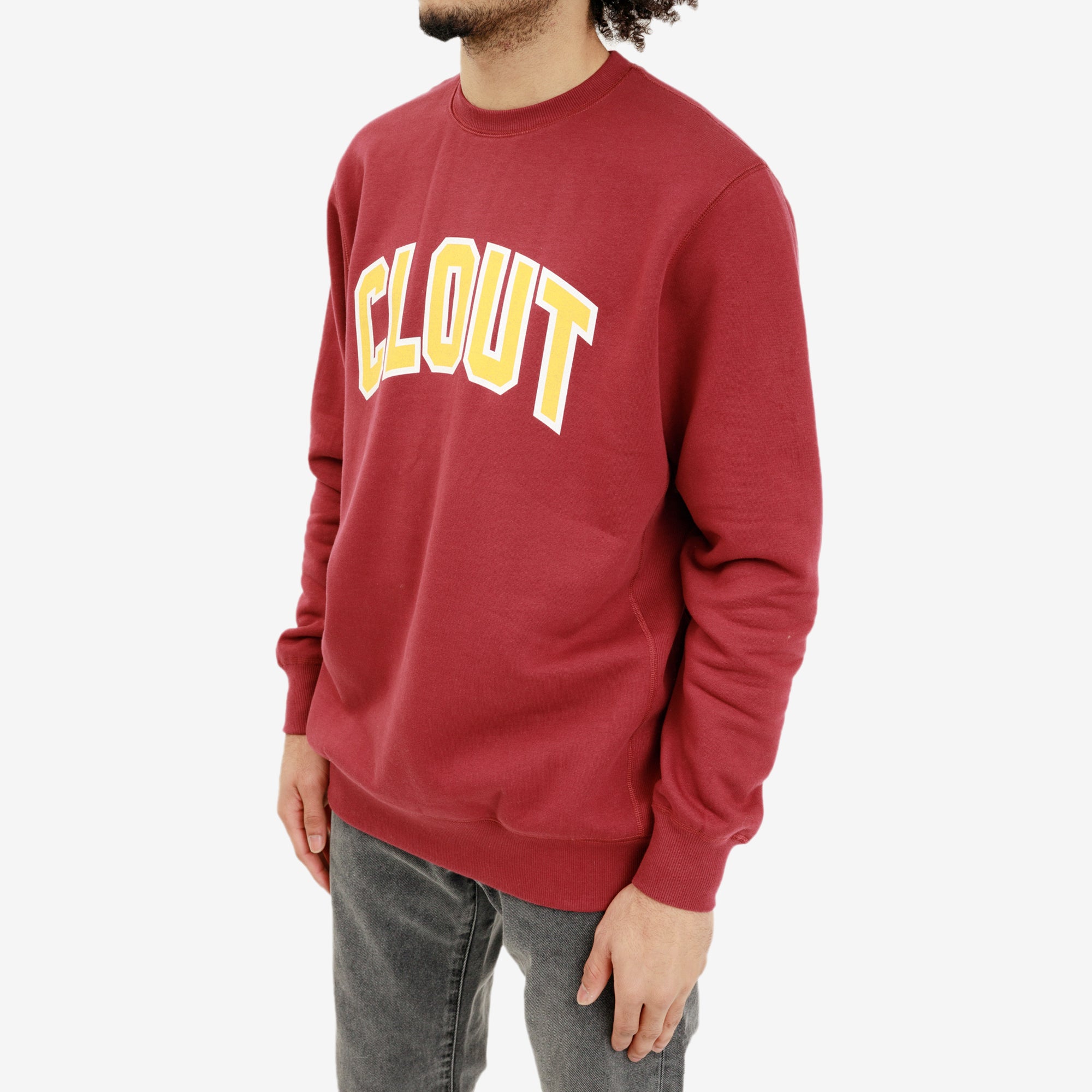 CLOT Clout Burgundy Sweatshirt Burgundy - 3