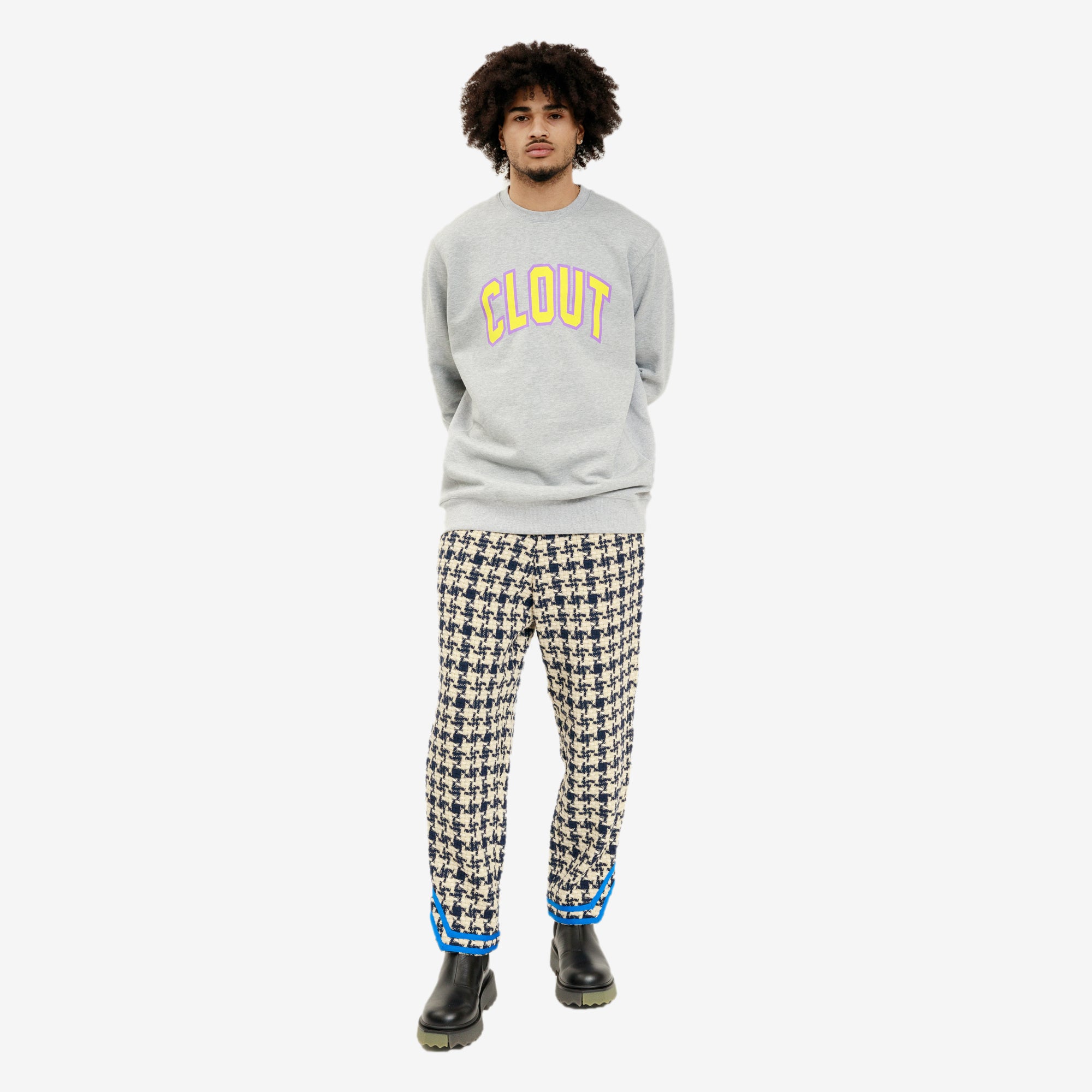 CLOT Clout Grey Sweatshirt Grey - 2