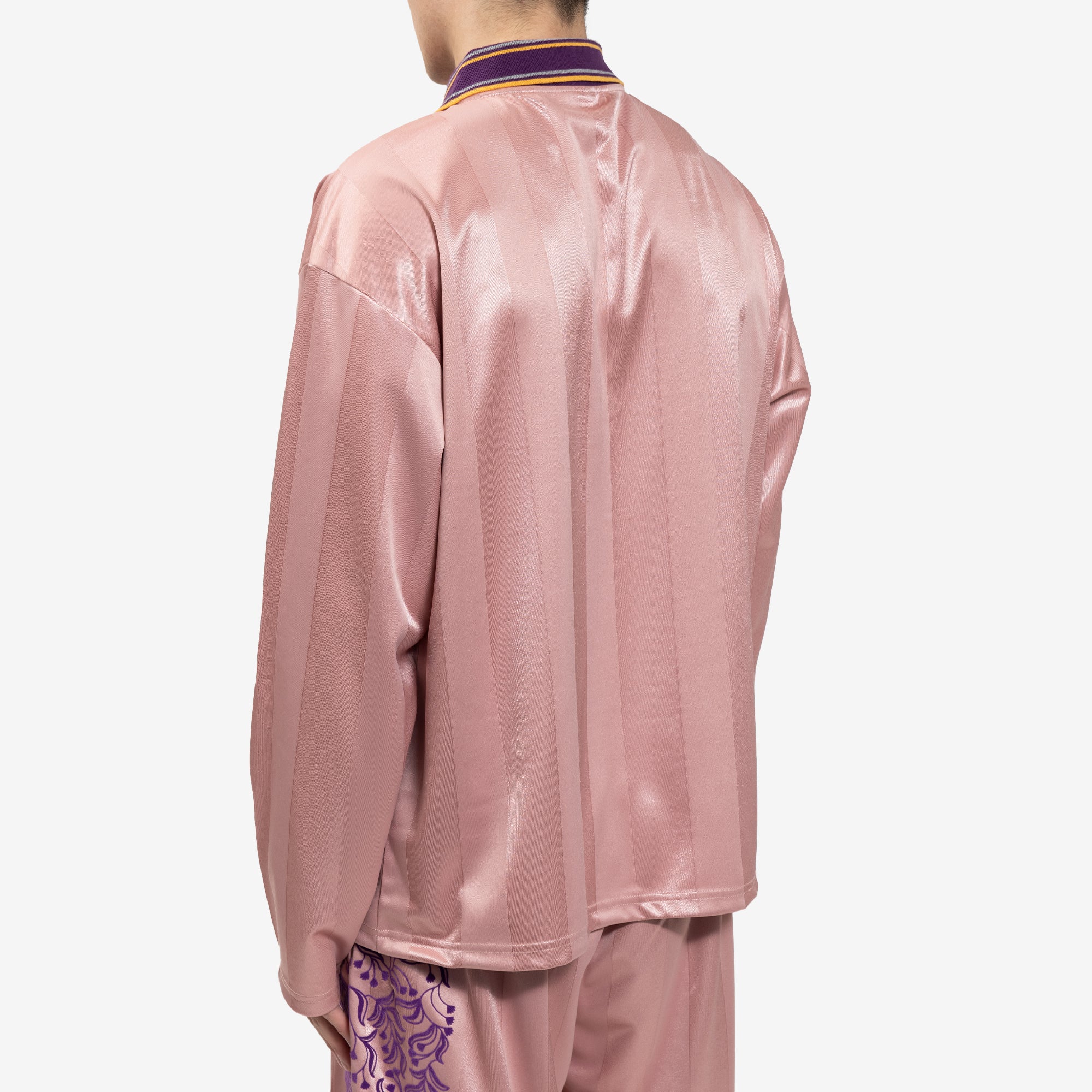 Bluemarble Barong Long Sleeve Polo Pink - 4