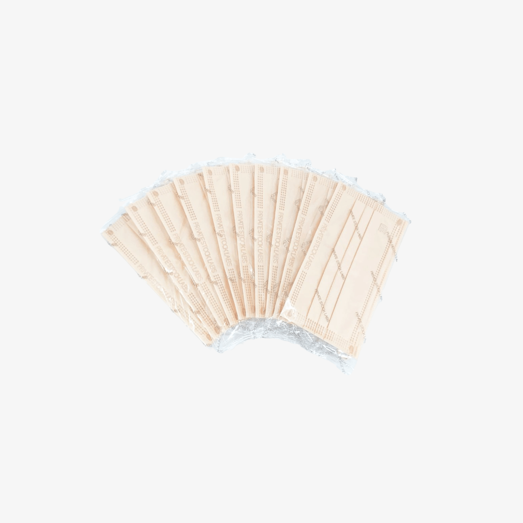 Private Stock Labs 4 - Ply Nude Pastel Protective Mask Nude - 3