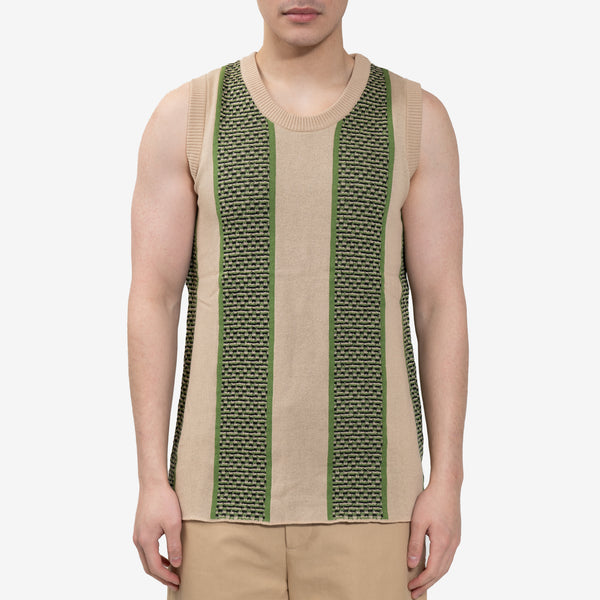Textured Knitted Vest