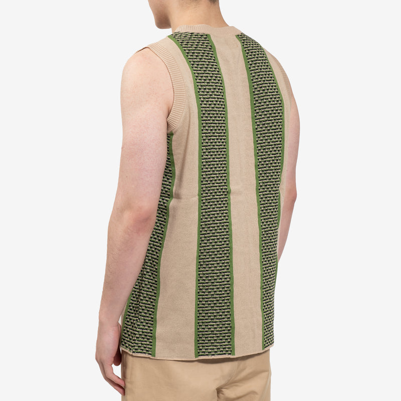 Textured Knitted Vest