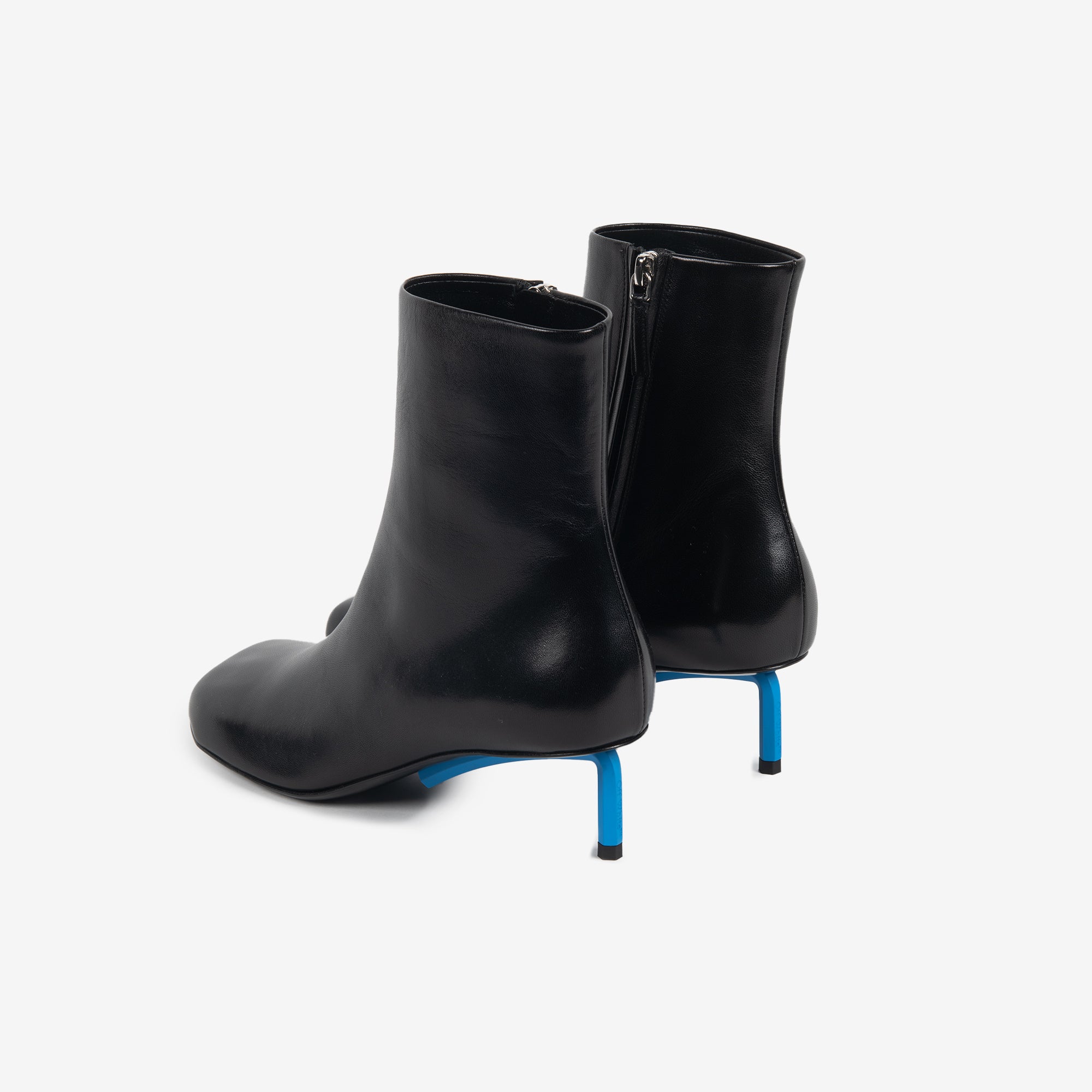 Off - White Womens Nappa Allen Ankle Bootie BLACK - 2