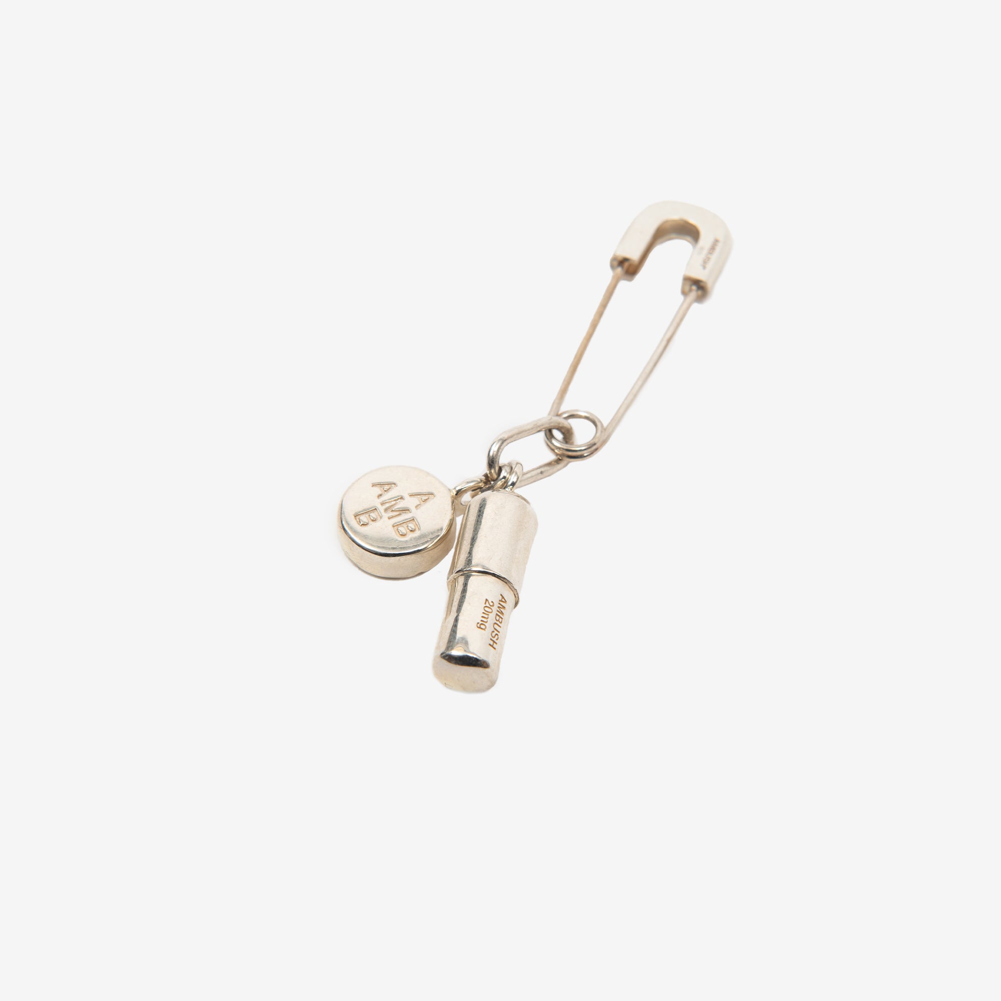 Ambush Pill Charm Earring Silver - 2