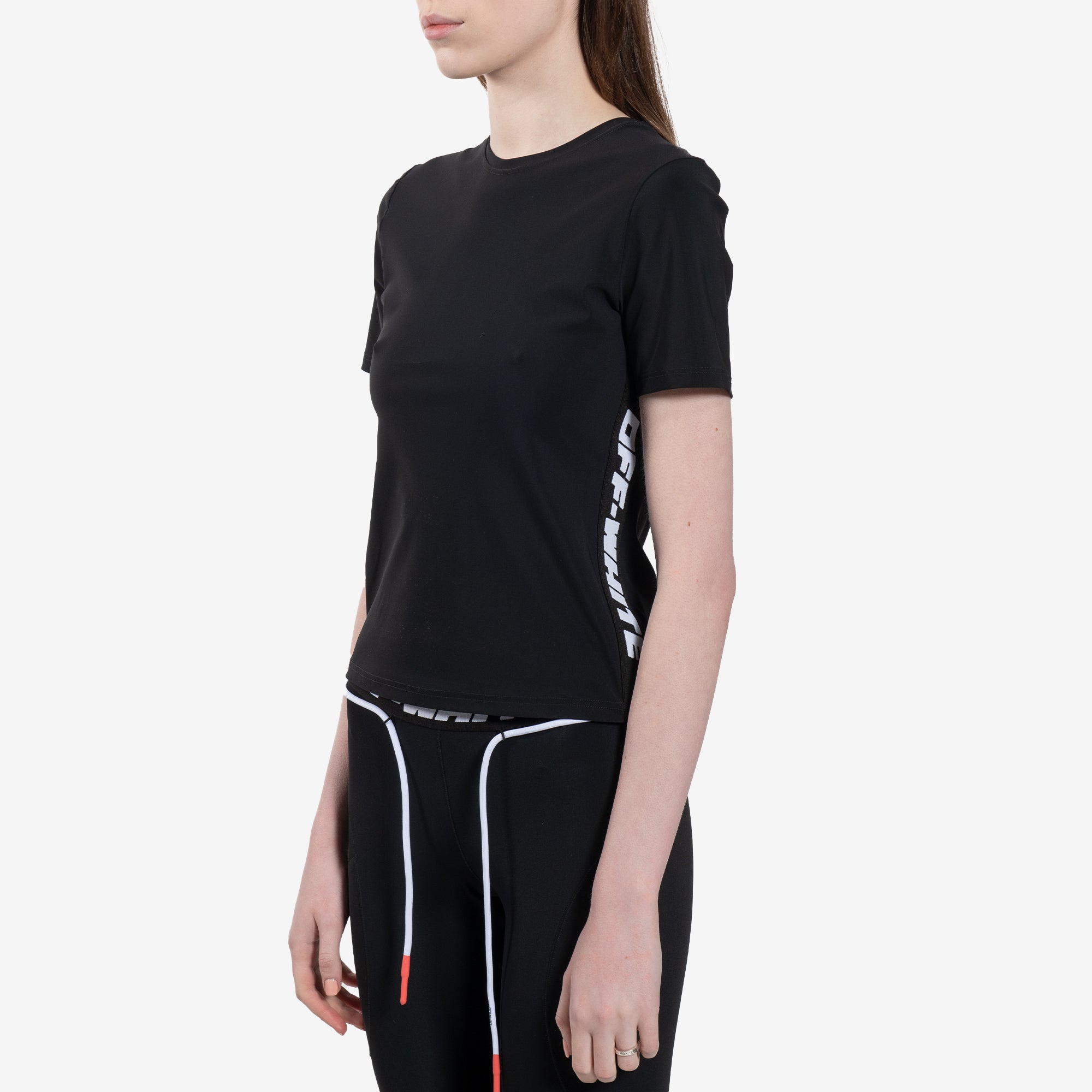 Off - White ATHL LOGO BAND T - SHIRT BLACK - 3