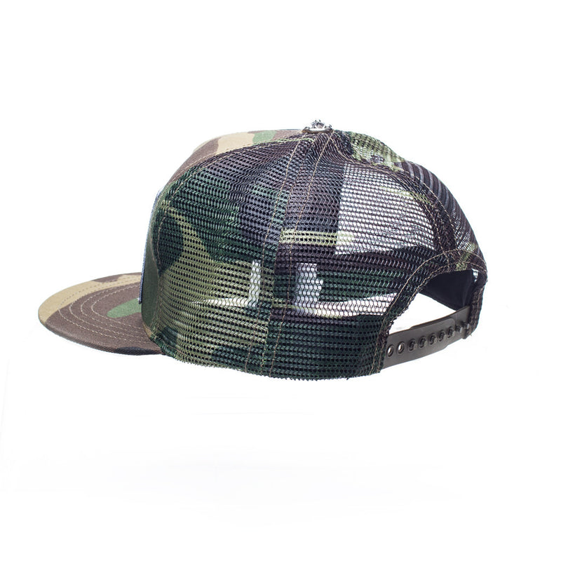 Chrome Hearts CH Patch Camo Trucker Cap at Feuille Luxury - 3