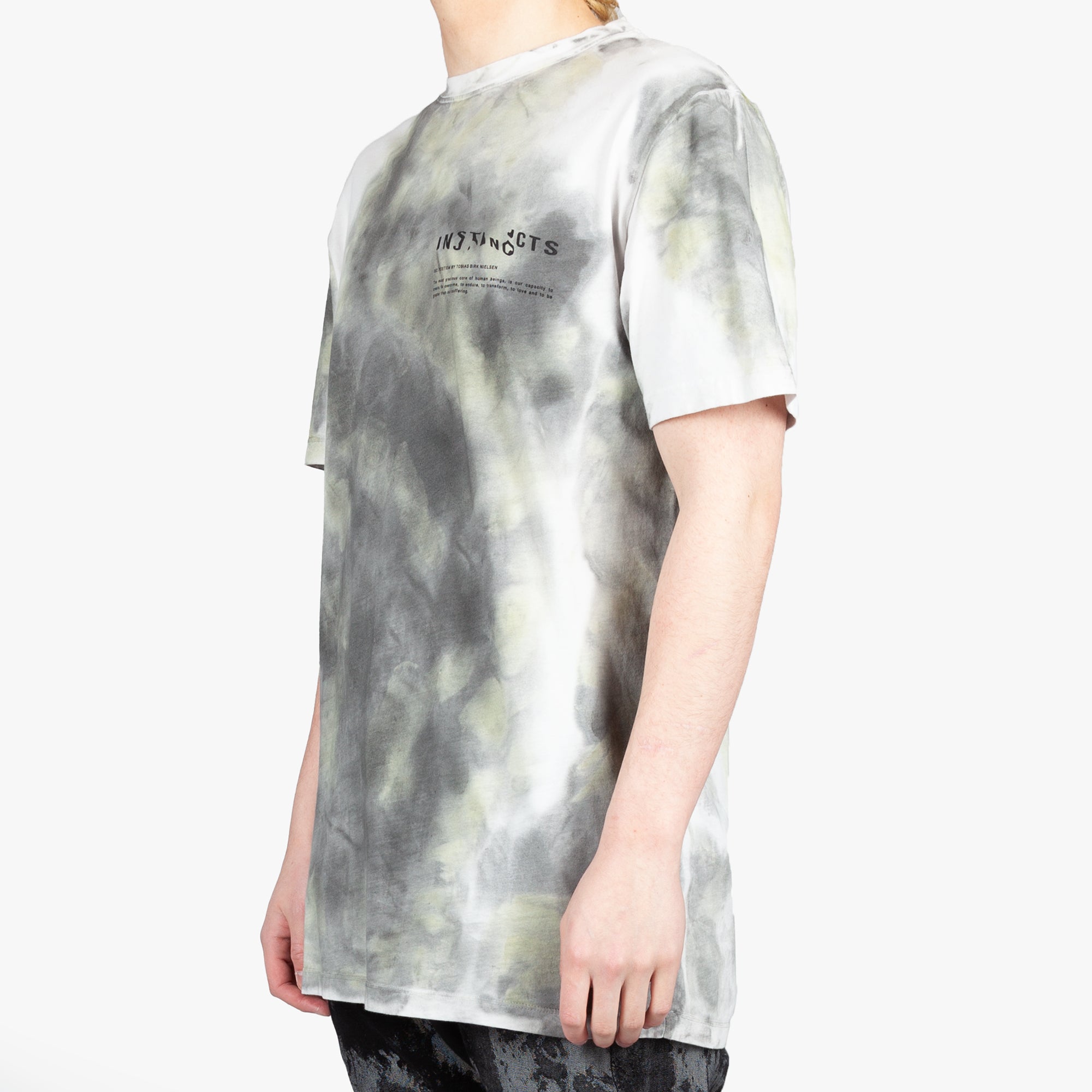 Tobias Birk Nielsen Decko Serigraphy T-Shirt Instinct Off White - 3