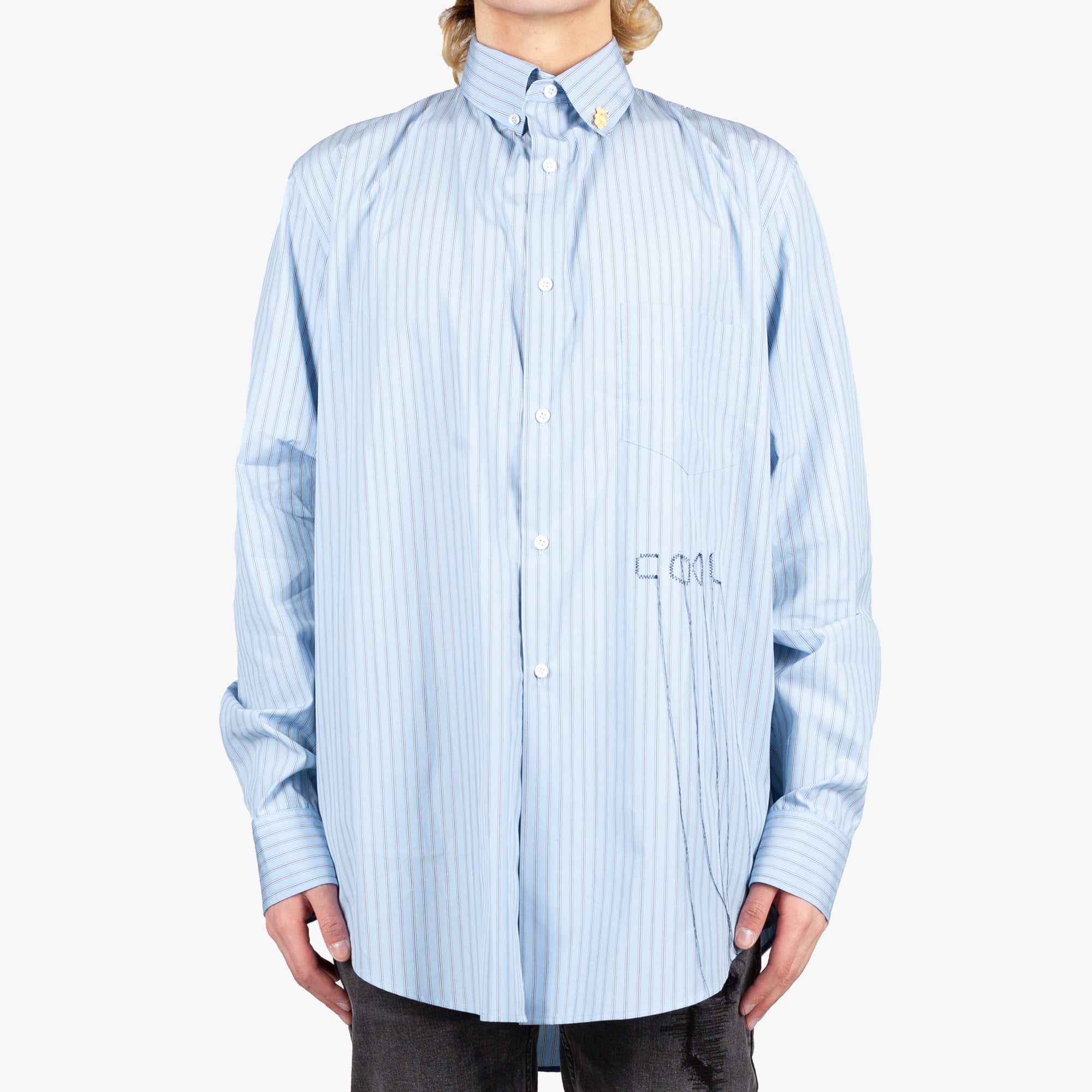 Photo of COOL T.M Oversize Striped Shirt - 1