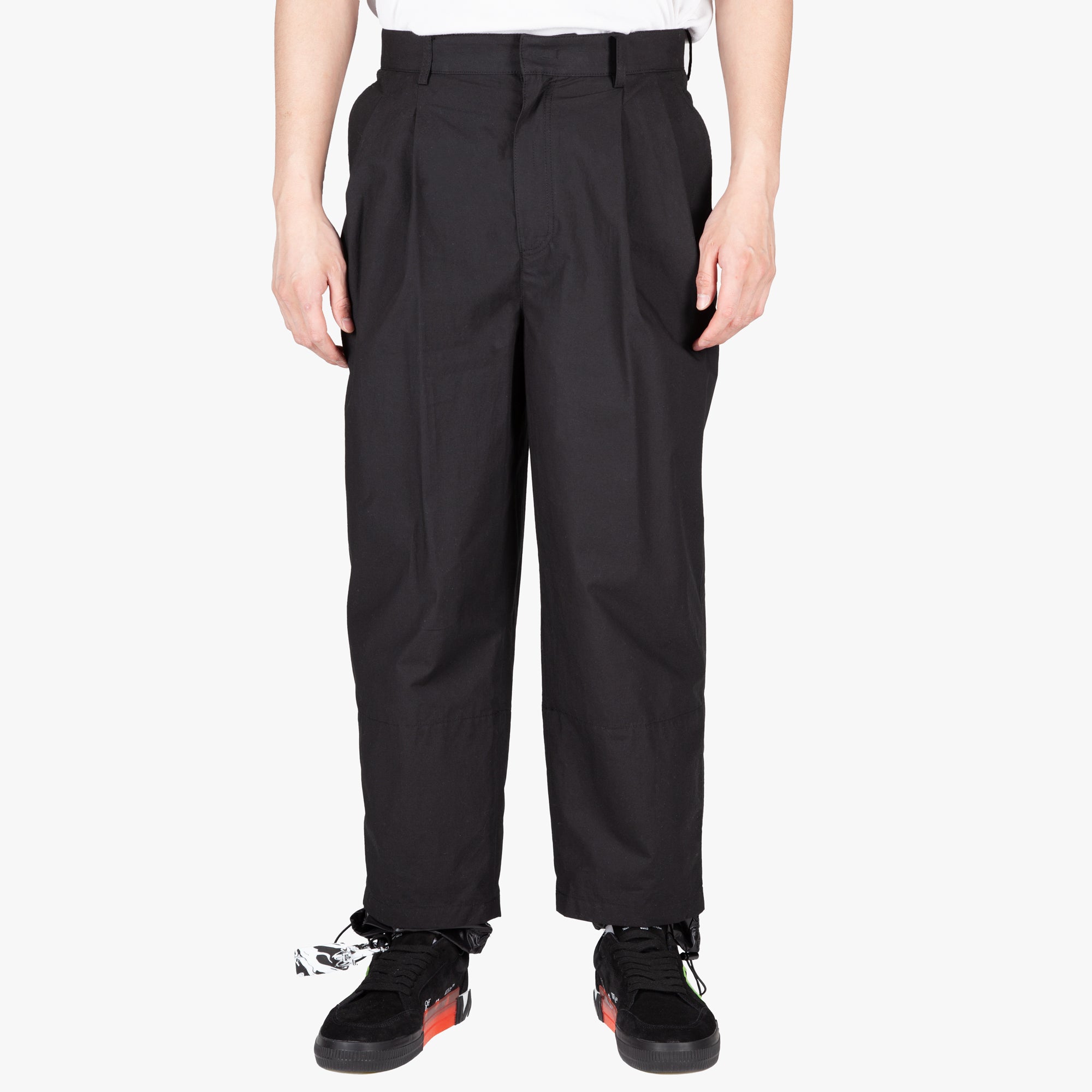 Photo of Juun.J Two Tuck Long Wool Pants - 1