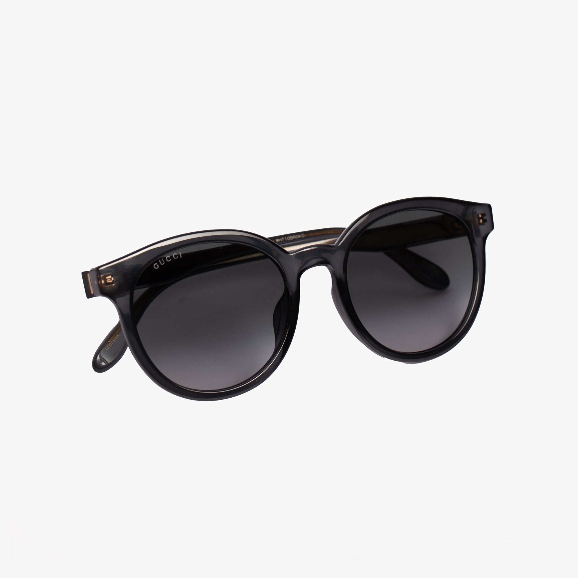 Photo of Gucci Eyewear Womens Grey Round Injection Sunglasses - 2