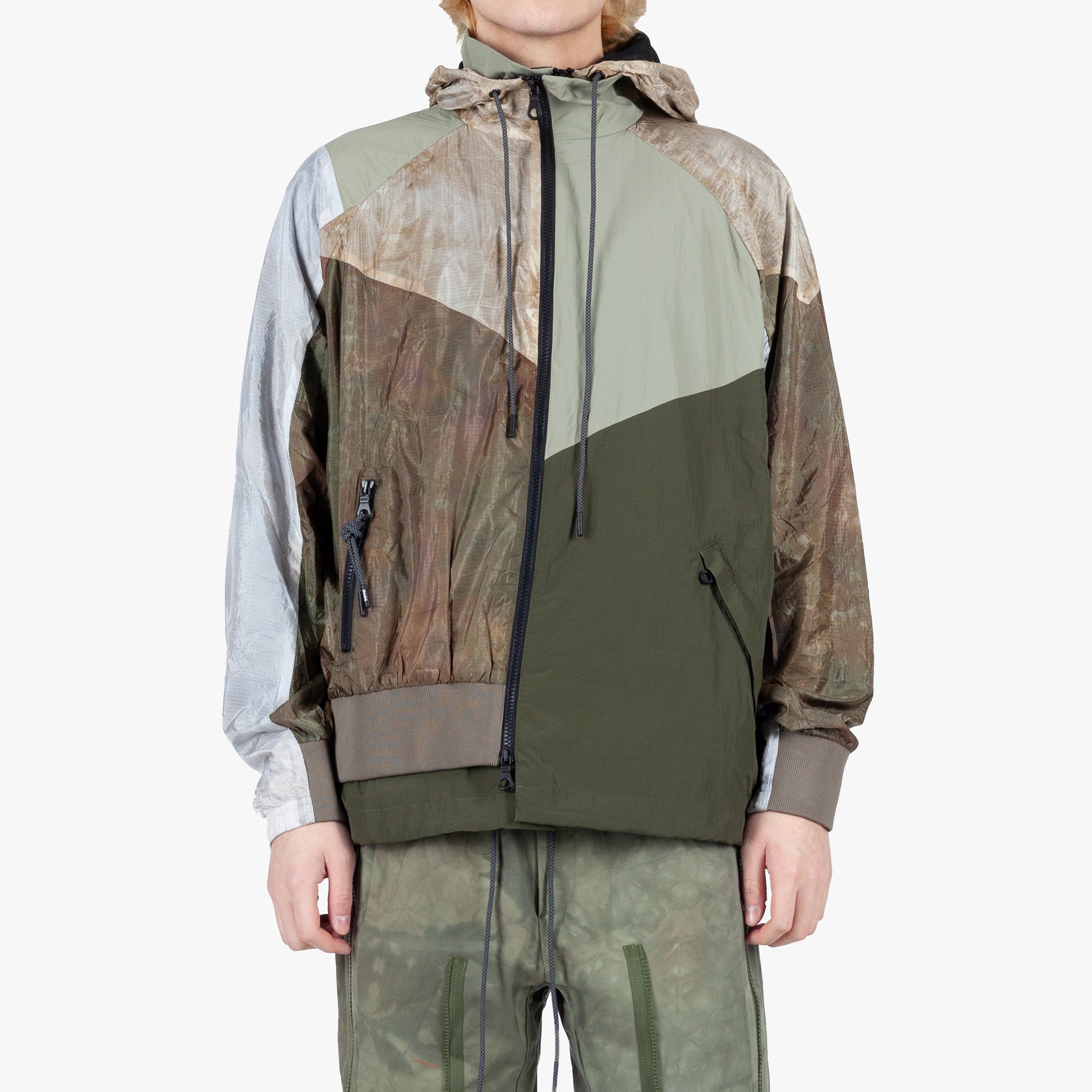 Mostly Heard Rarely Seen Every Which Way Track Jacket Olive - 1