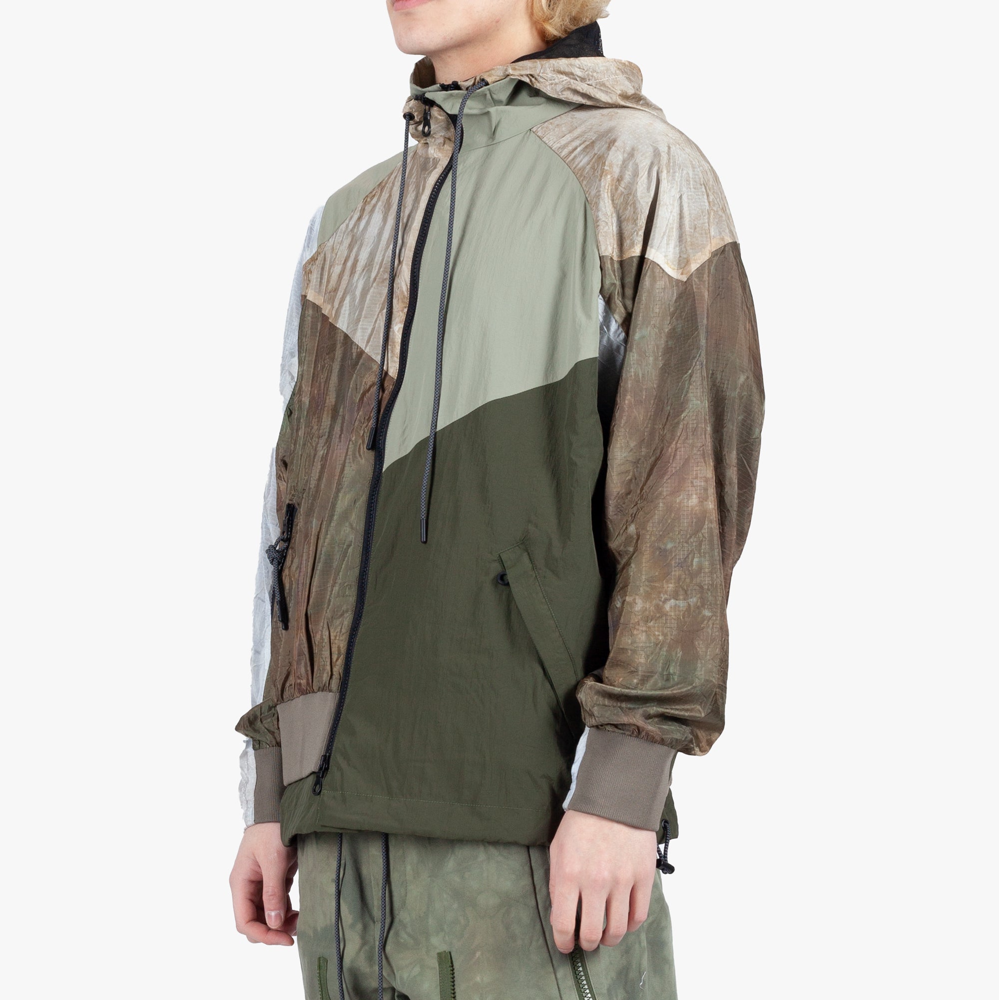 Mostly Heard Rarely Seen Every Which Way Track Jacket Olive - 3
