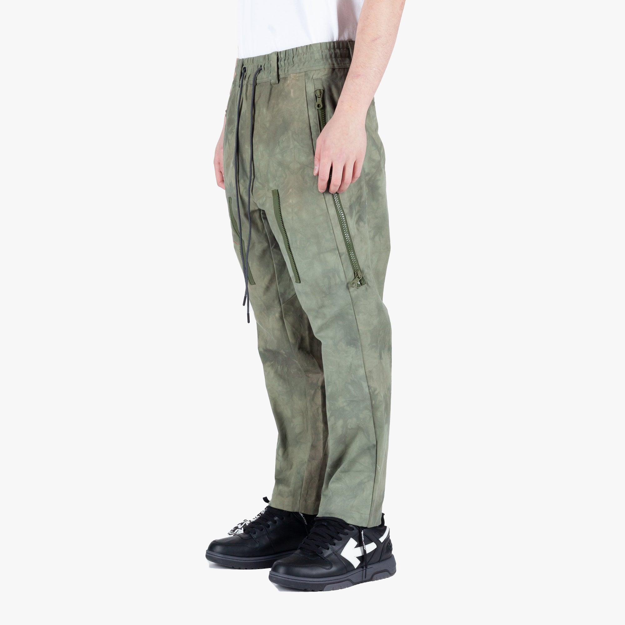 Mostly Heard Rarely Seen Zip Off Cargo Pants Olive - 3