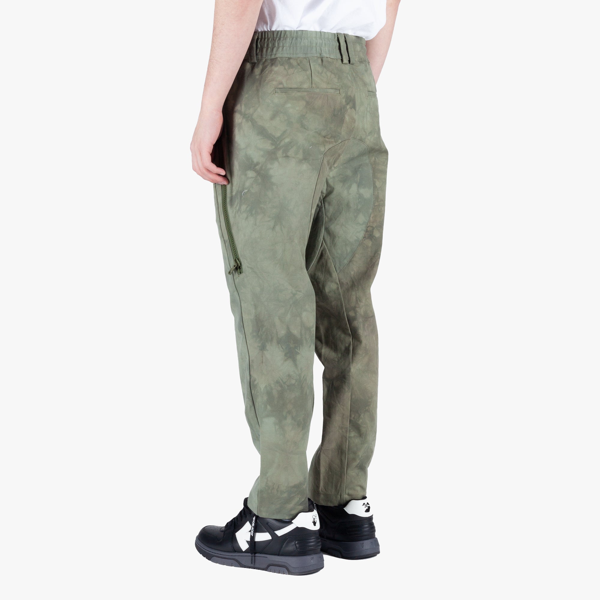 Mostly Heard Rarely Seen Zip Off Cargo Pants Olive - 4