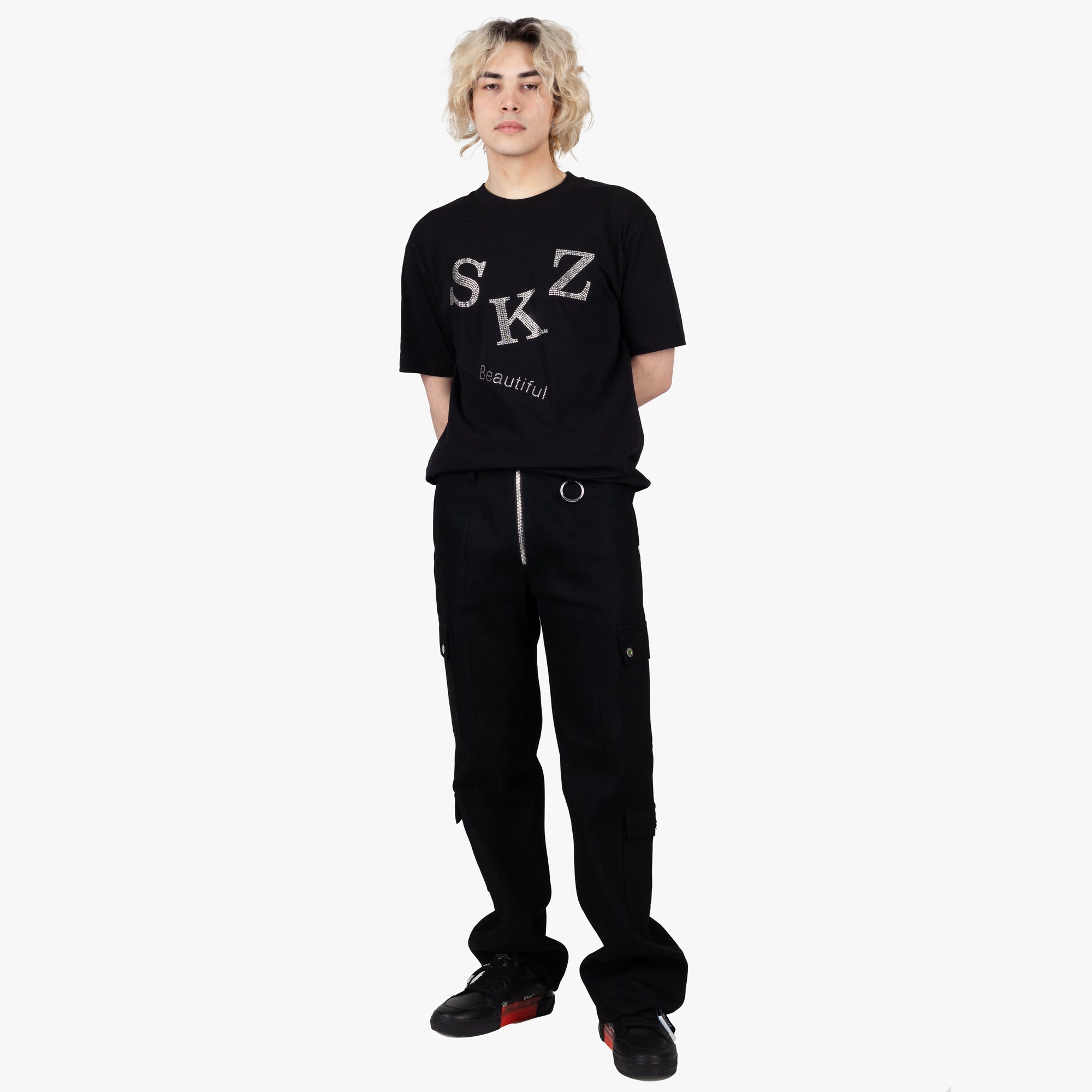 Sankuanz SKZ Beautiful Crystal Tee Black - 2