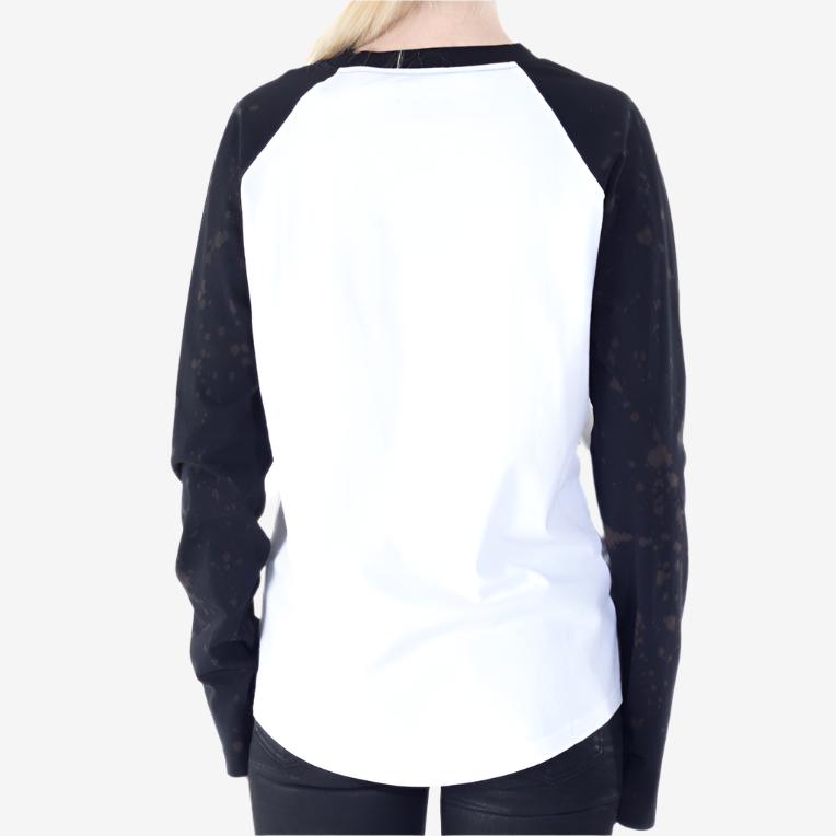 Palm Angels Purple Haze LS Tee White - 6