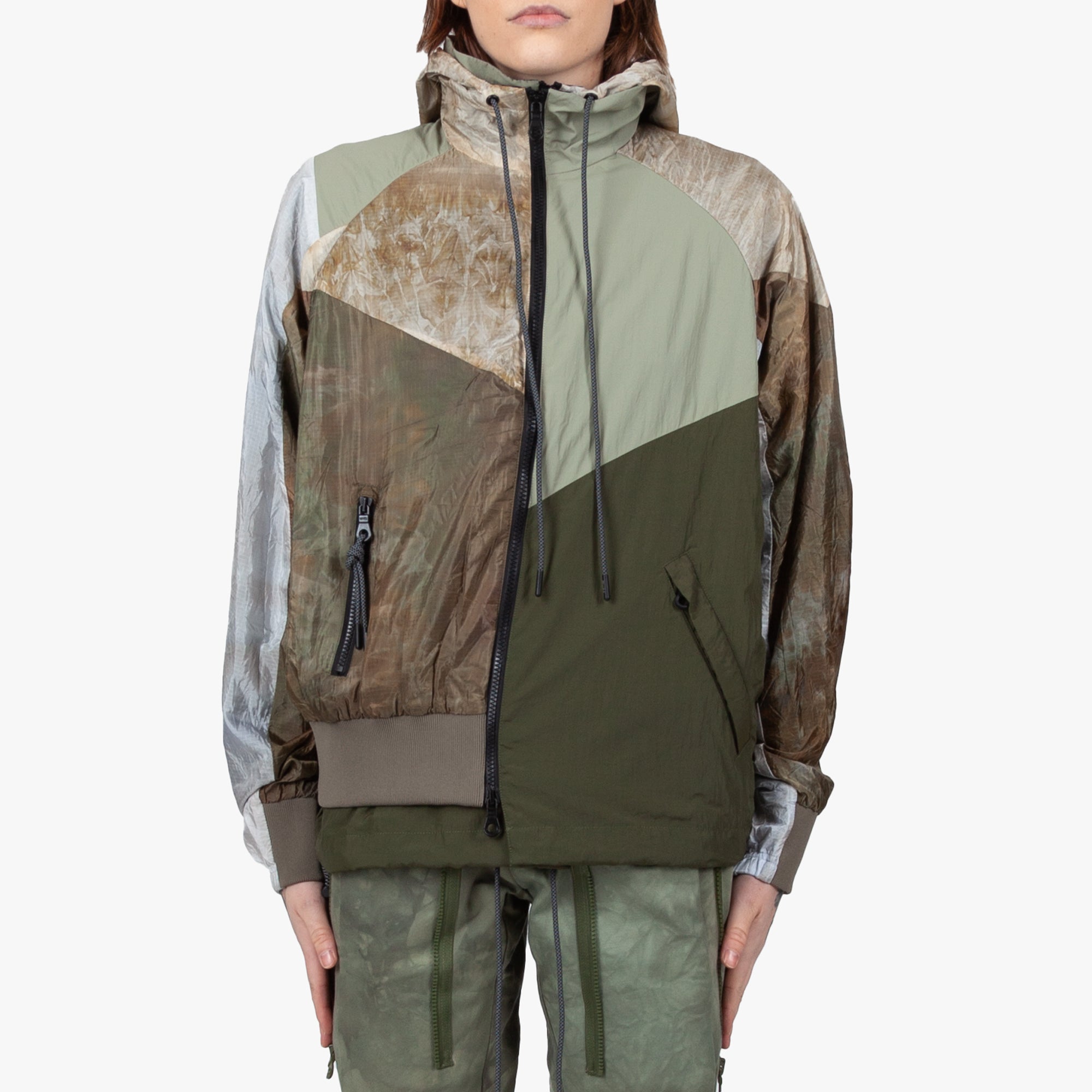 Mostly Heard Rarely Seen Every Which Way Track Jacket Olive - 5