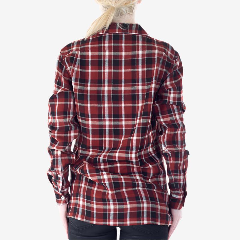 Palm Angels Check Pijama Shirt Red - 6