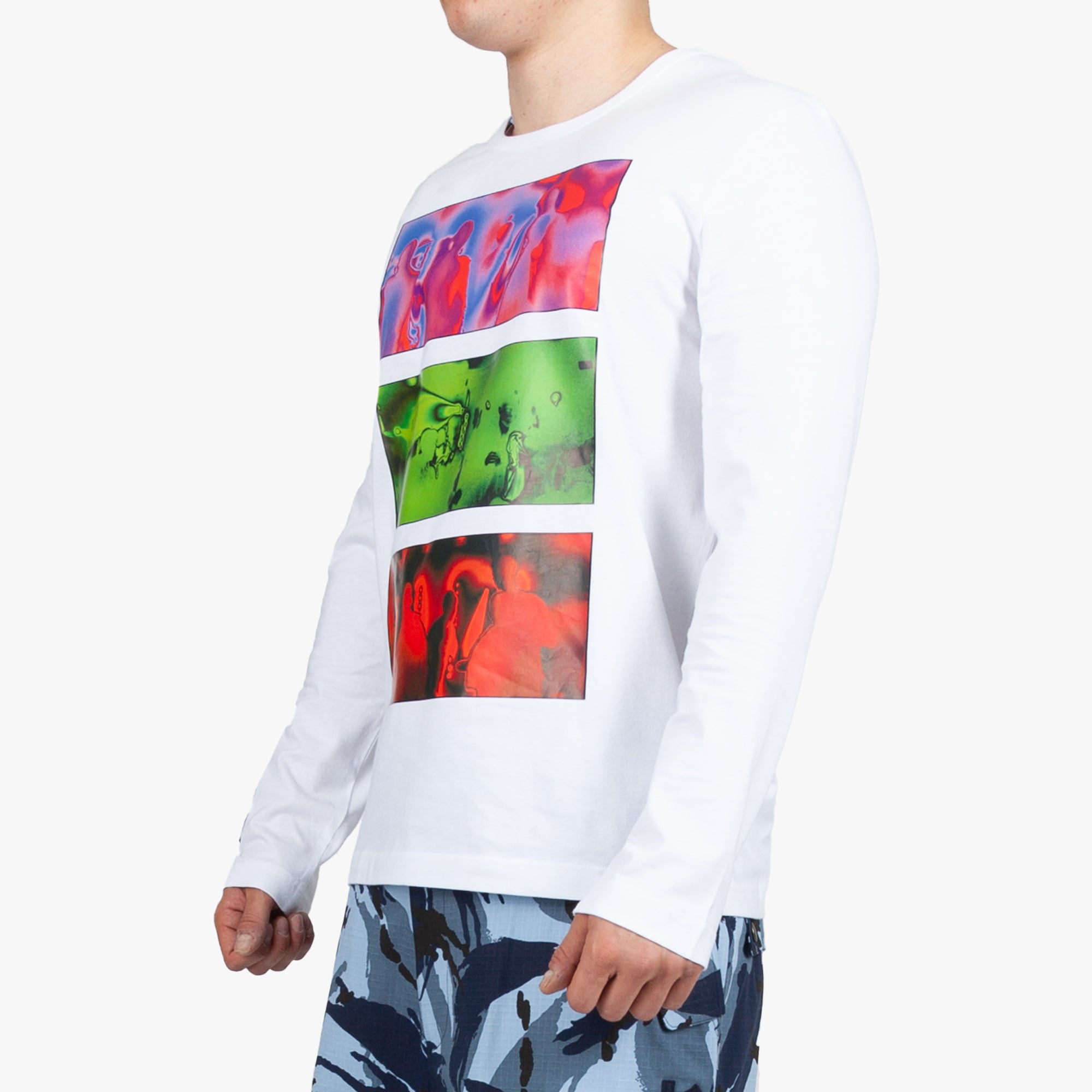 Alexander McQueen McQ FA5 Dance LS Tee White - 3