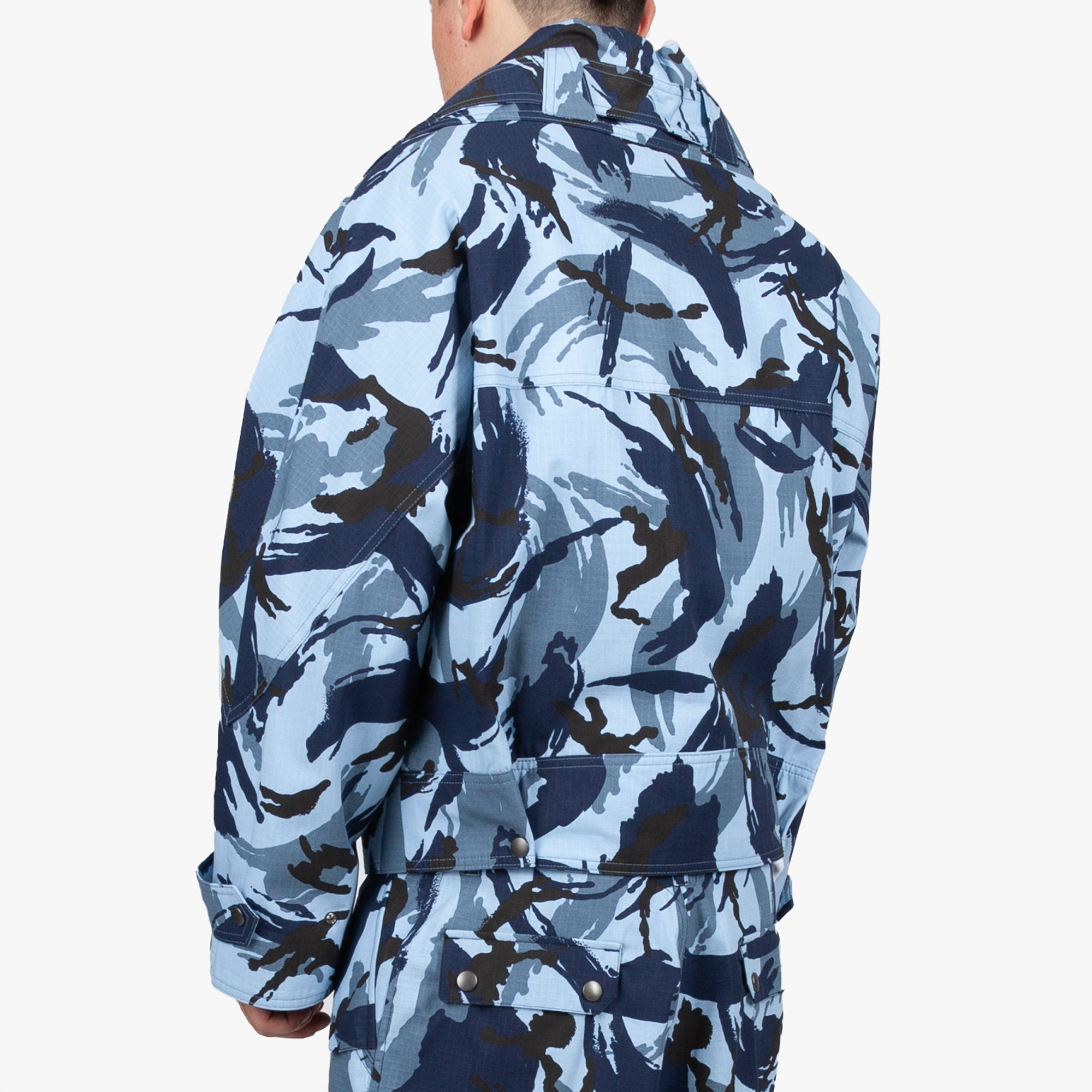 Kenzo Tropic Camouflage Jacket Blue - 4