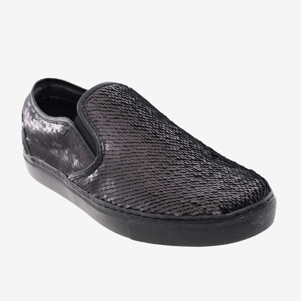 Photo of Juun.J Sequin Slip Ons - 2